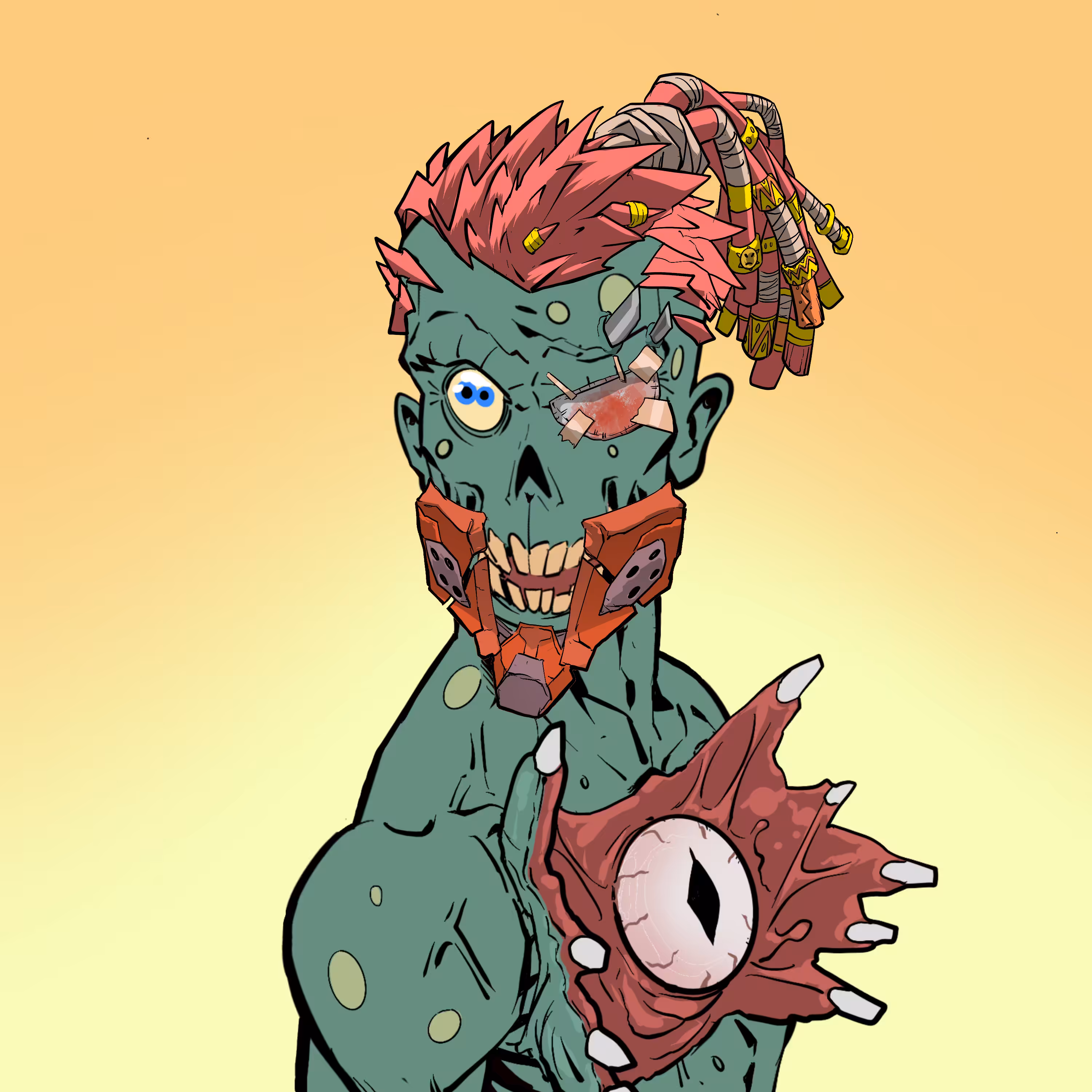 GlieseZombiesPFPs: GlieseZombiePFP #812