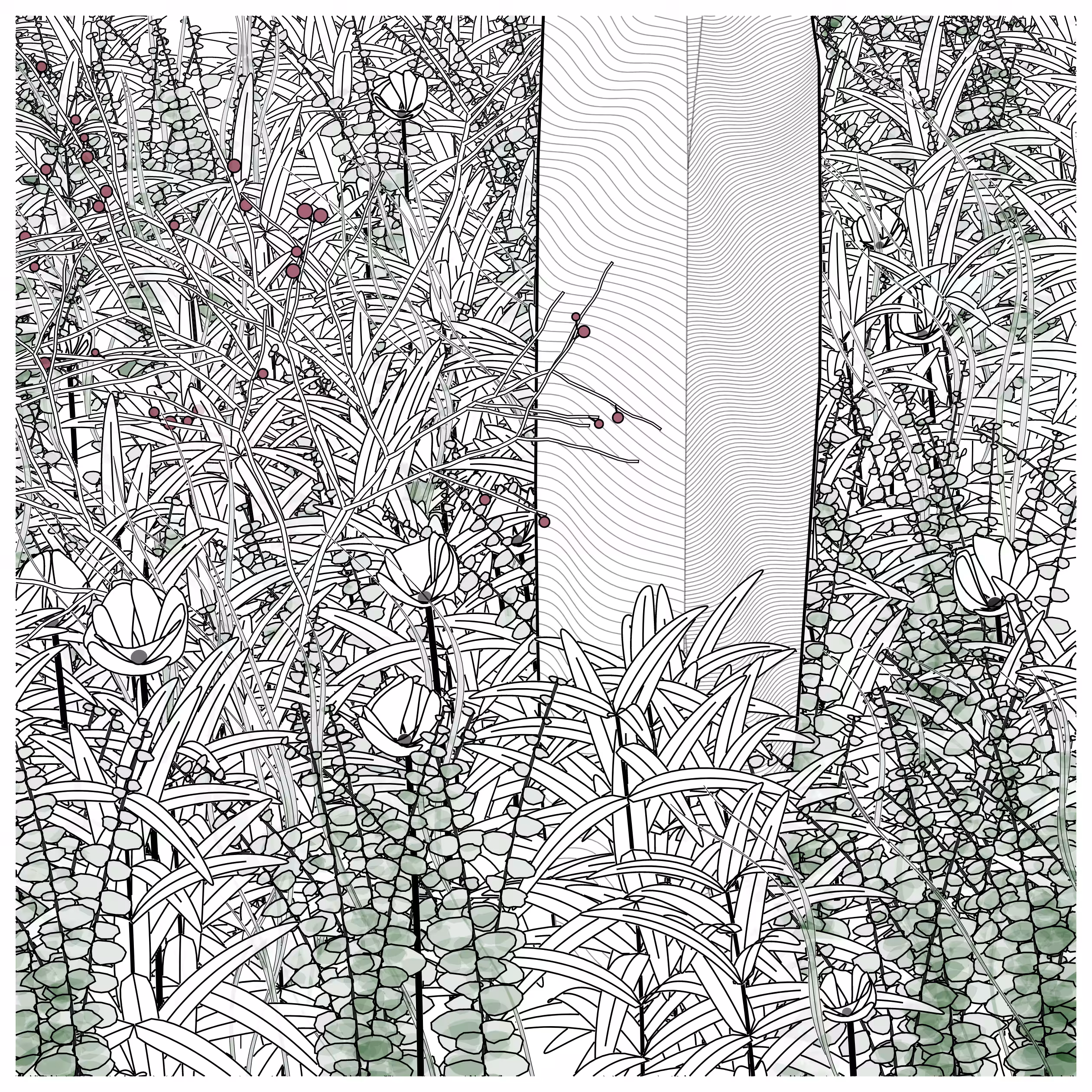 Garden, Monoliths #114