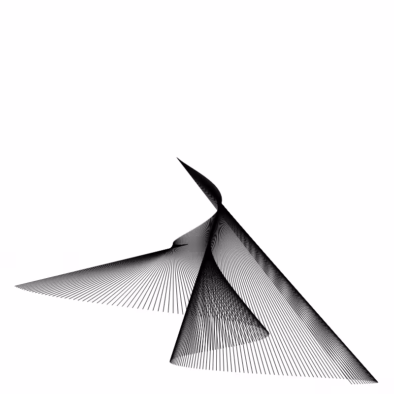 Sinus Cosinus #N Black on White #8