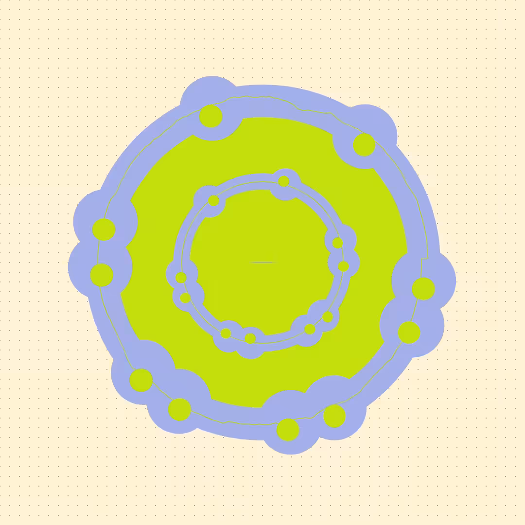 Circles on a dotted Grid #3