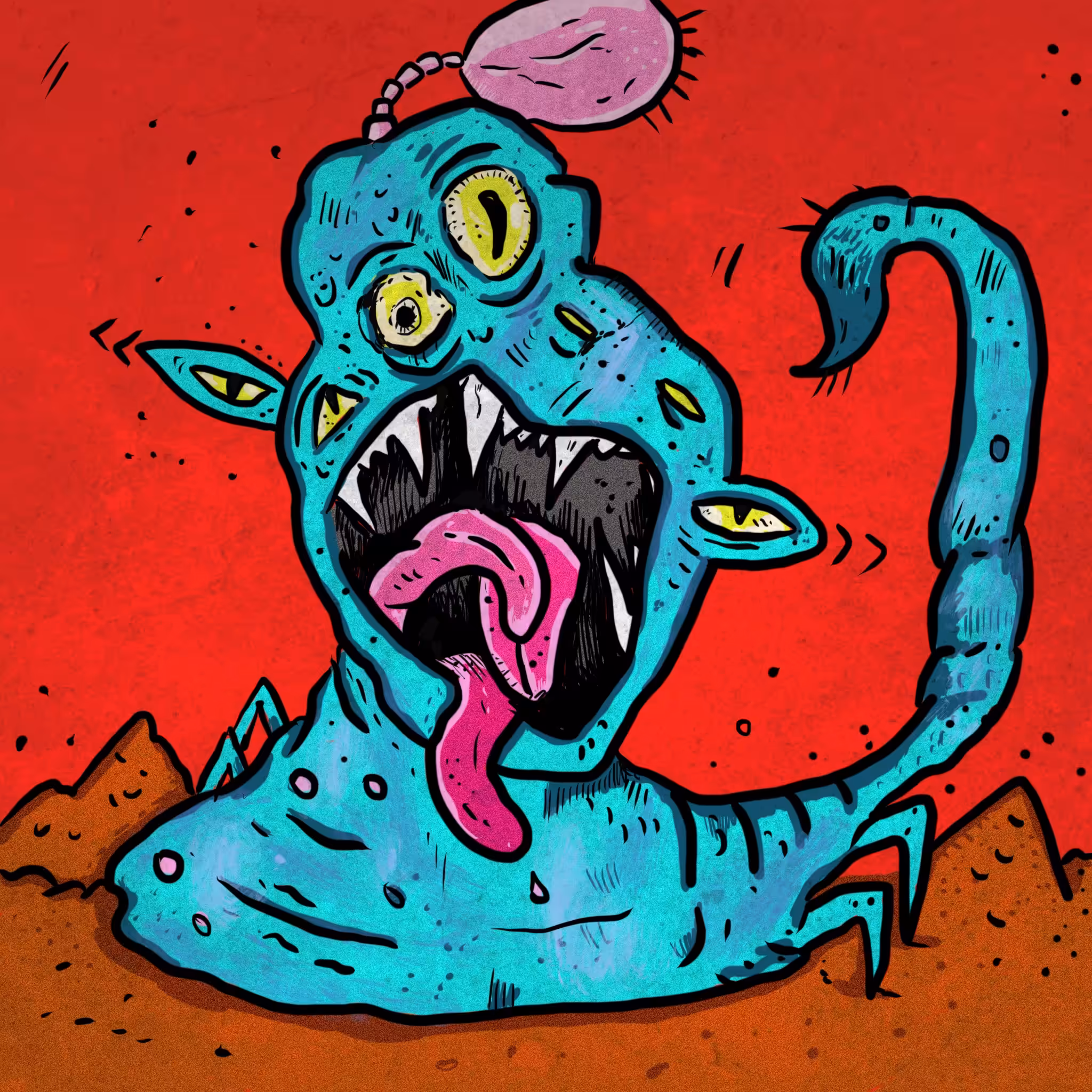 Crypto Carnies Vol 3: Escape Through the Sewer: Brain Bladder
