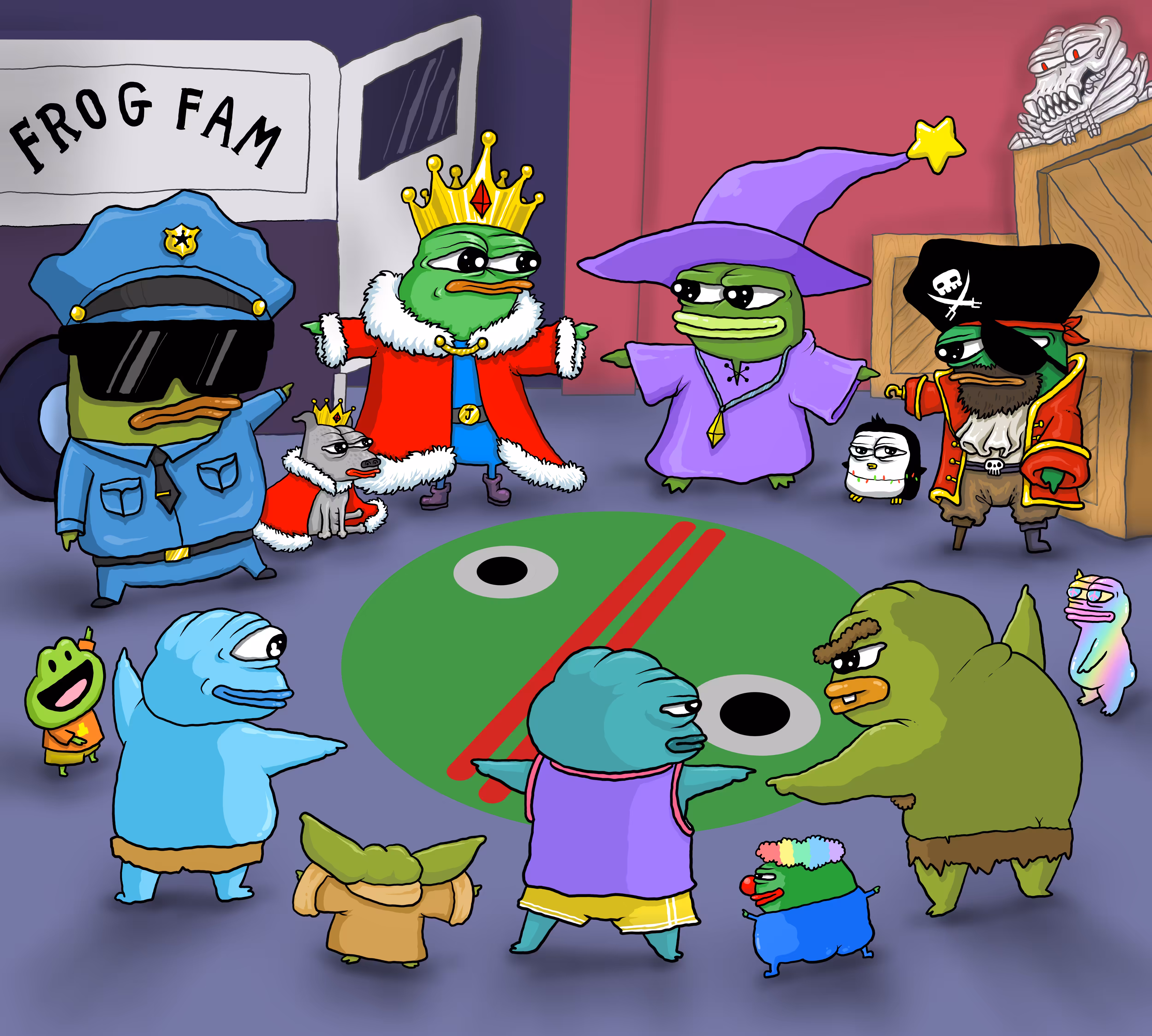 Pointing Fingers Pepe