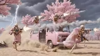Chaos within chaos