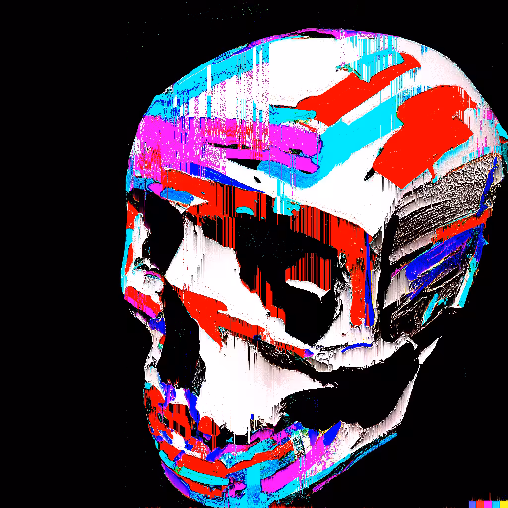 FAKE BASQUIAT SKULL #15