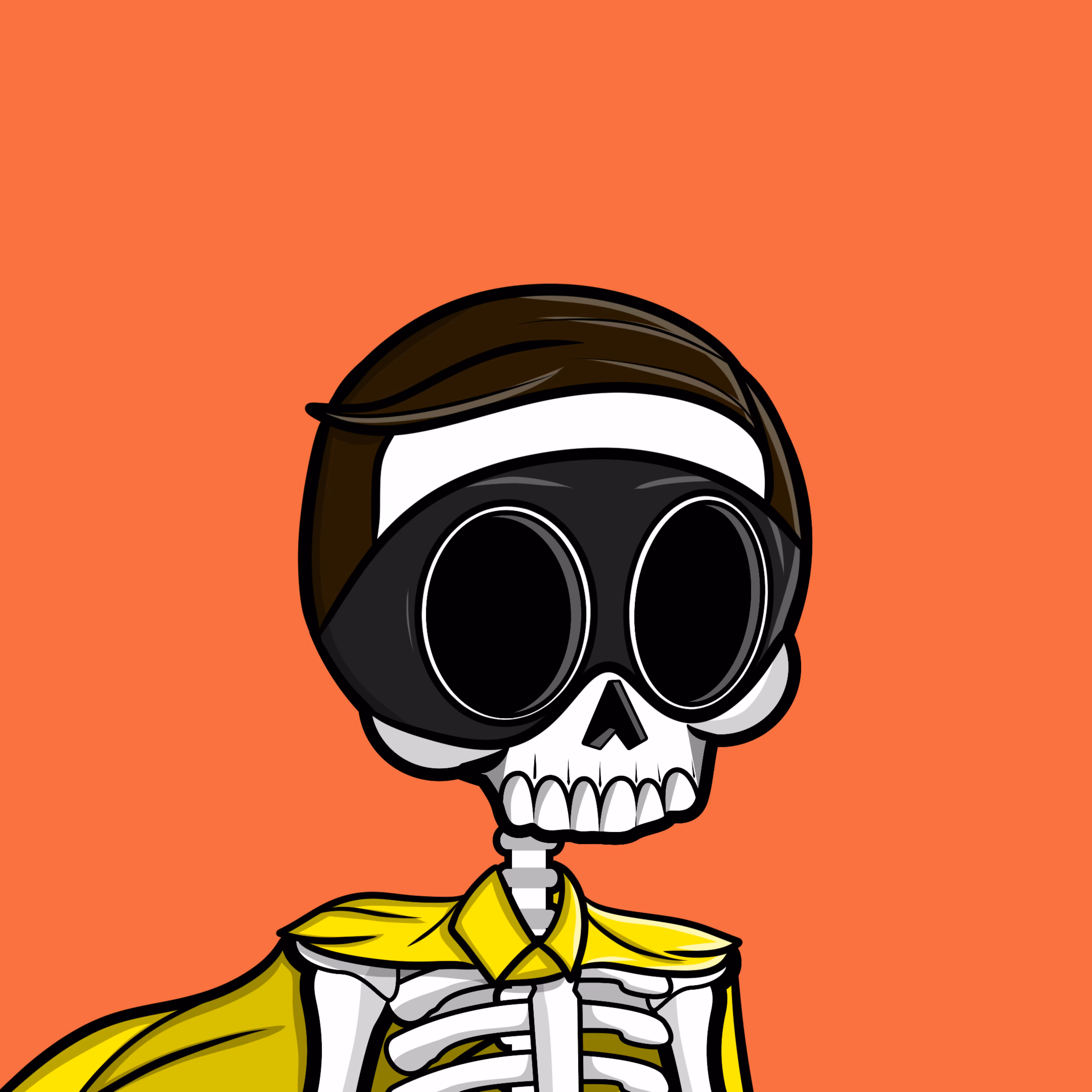Edgar The Skeleton - Robin #255