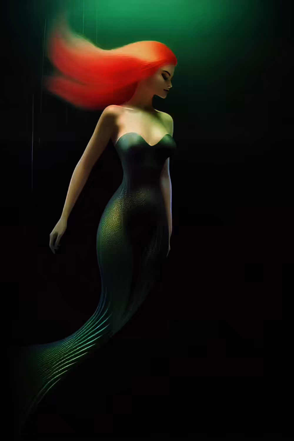 The Mermaid of the Lagoon