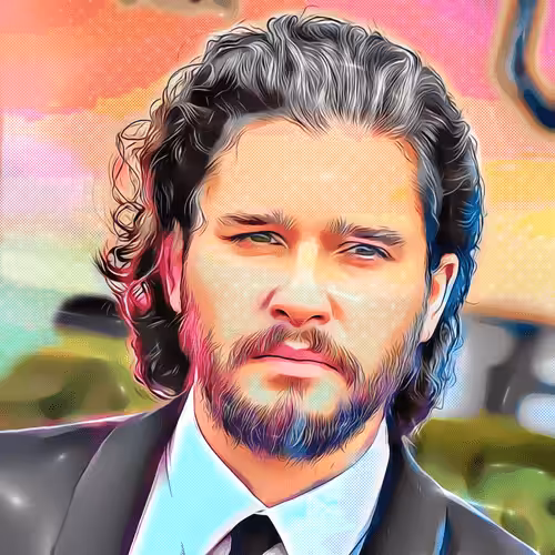 Kit Harington - $1 POLYGON store