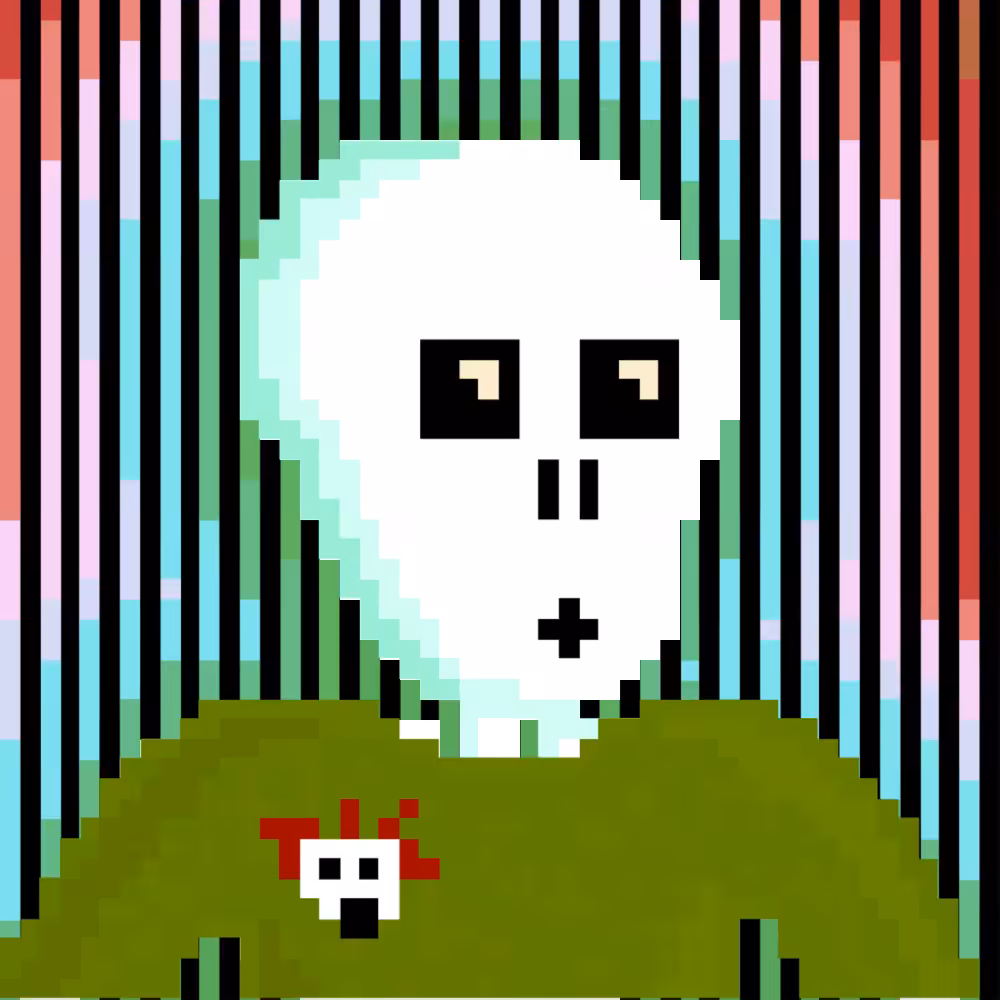 PIXEL SKULLETTI 1 #25