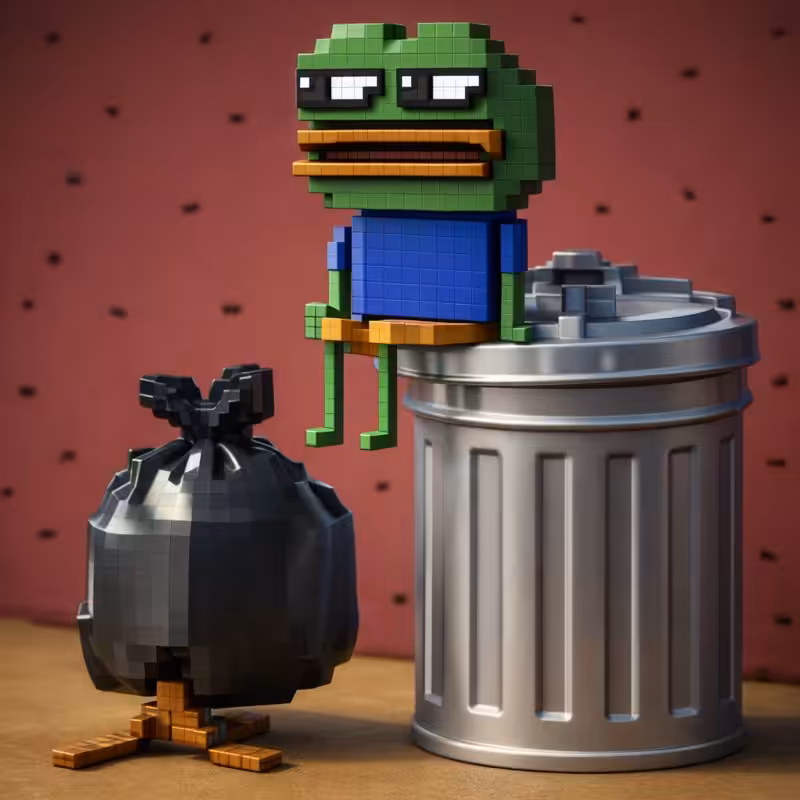 Pepe Trashed