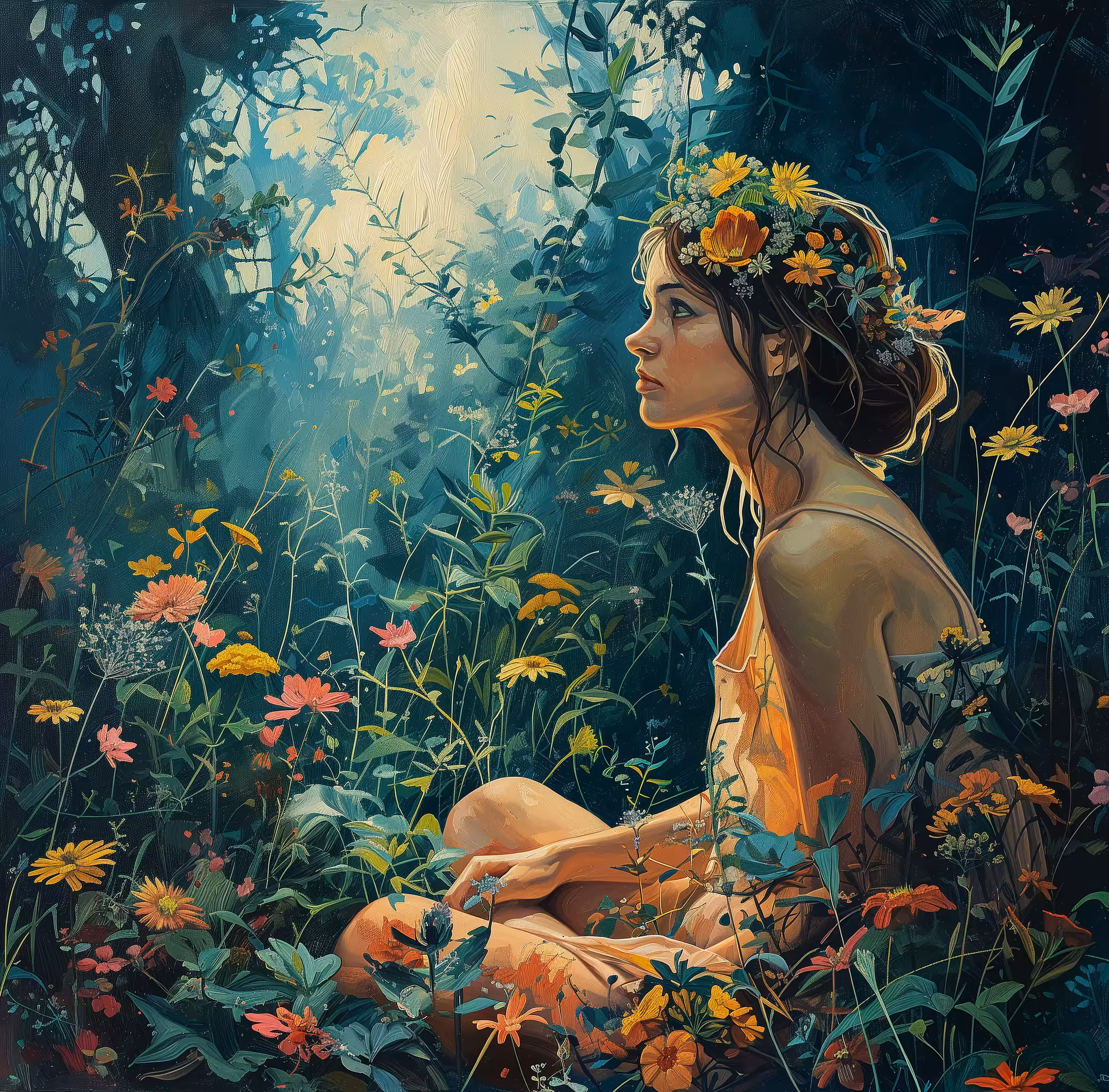 Peaceful moment