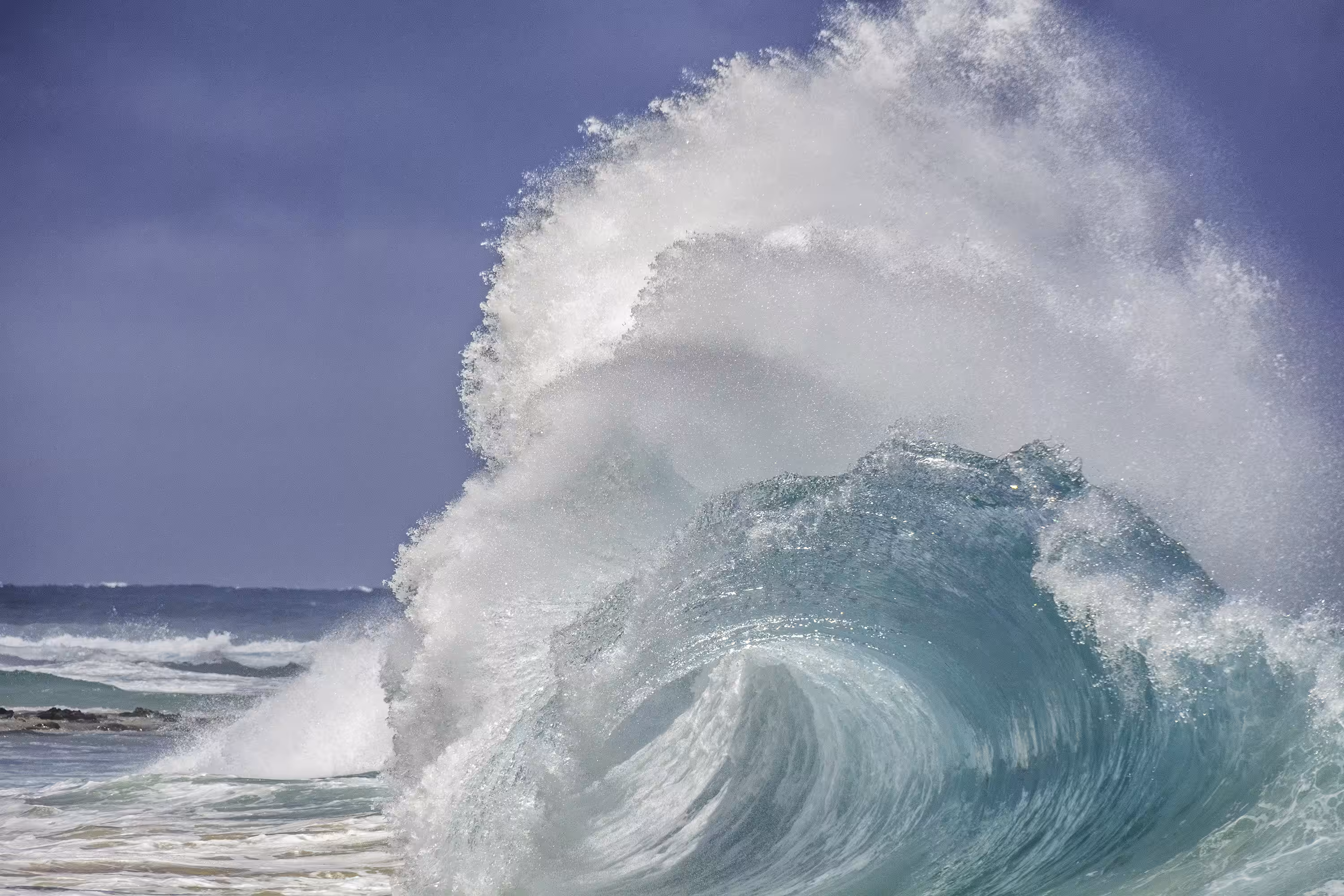 Sandy Beach Wave
