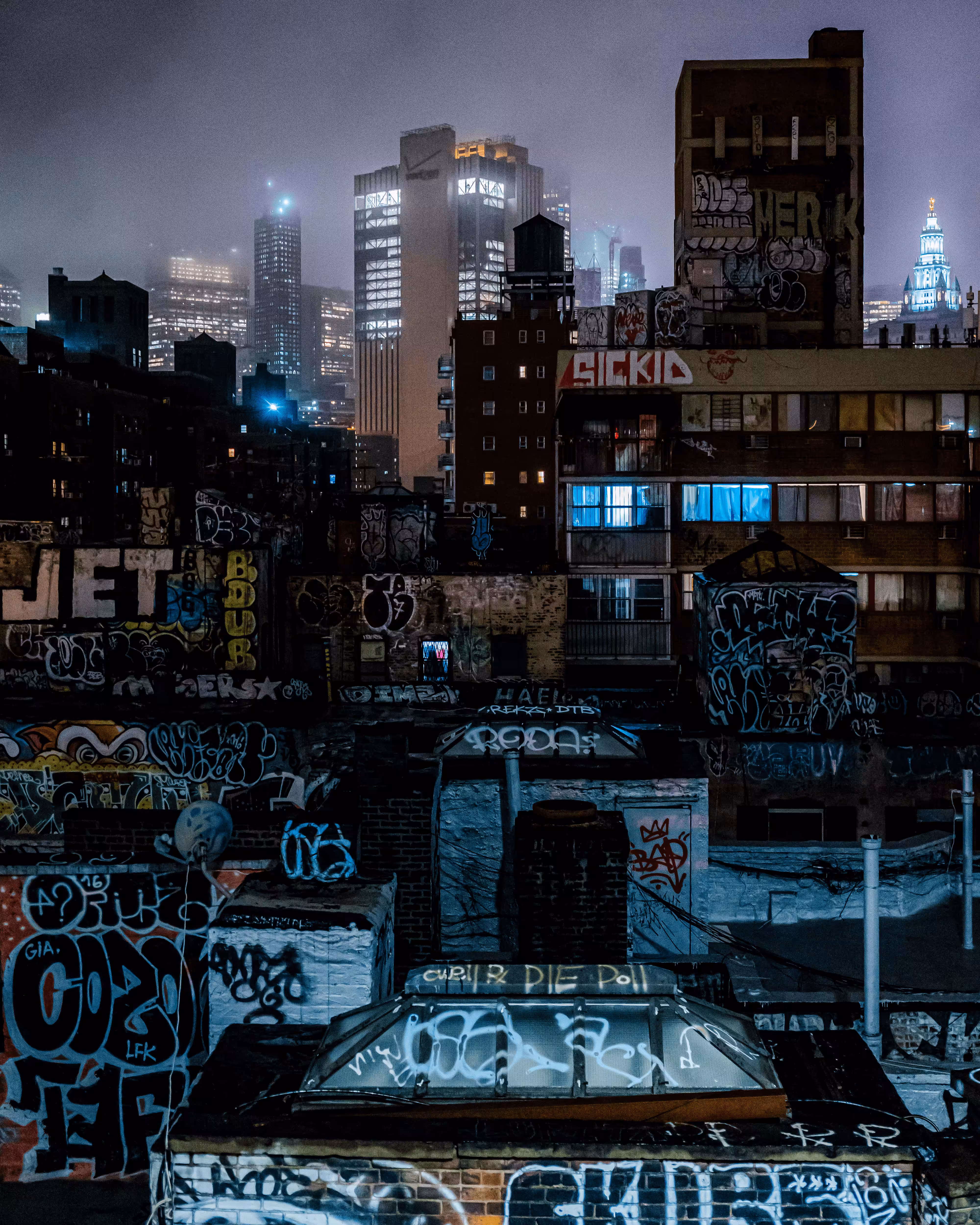 Fragment of Gotham #36. Grit City