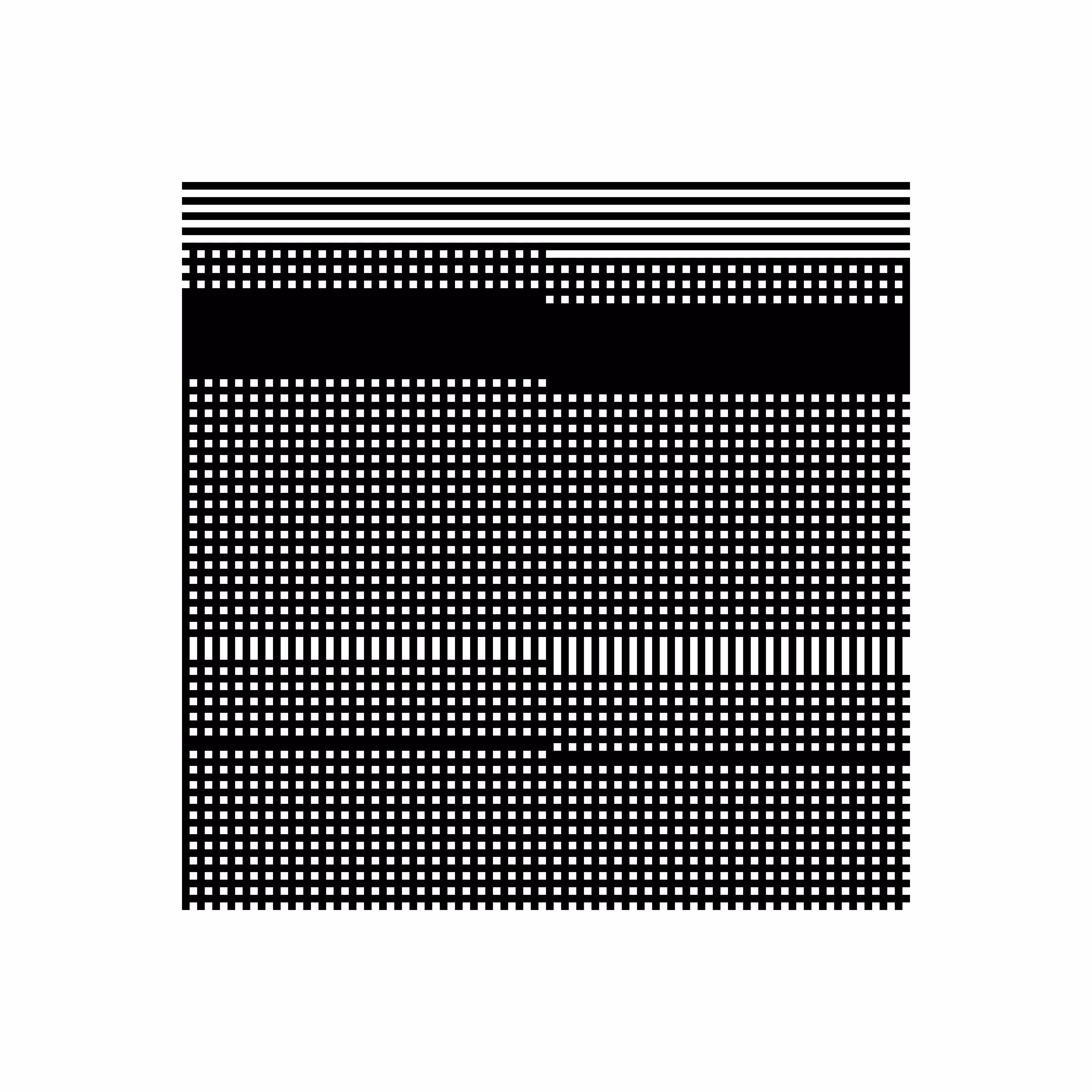 Lines in Squares #105