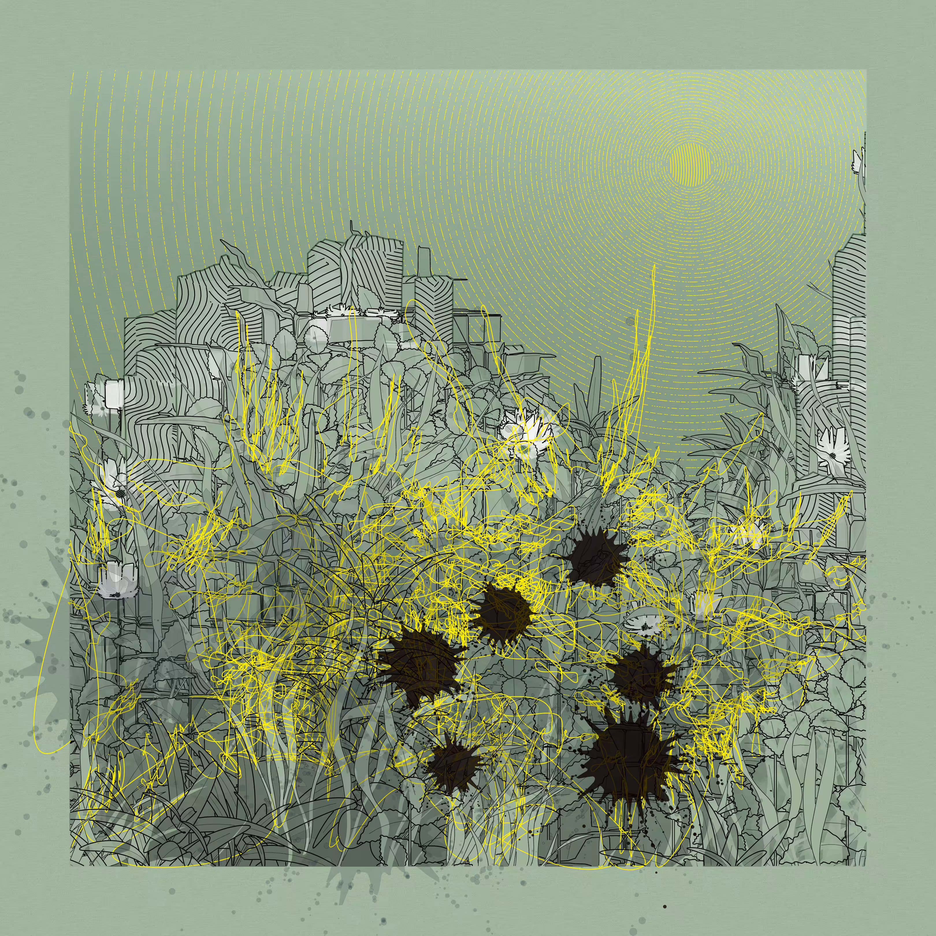 Landscape with Carbon Capture #6723