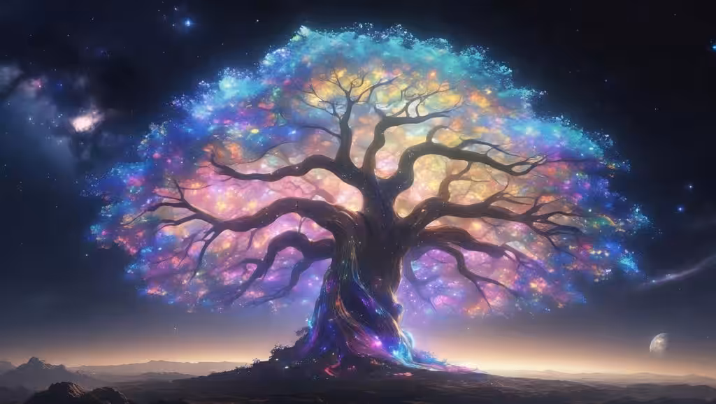 “The Tree of Infinite Worlds”