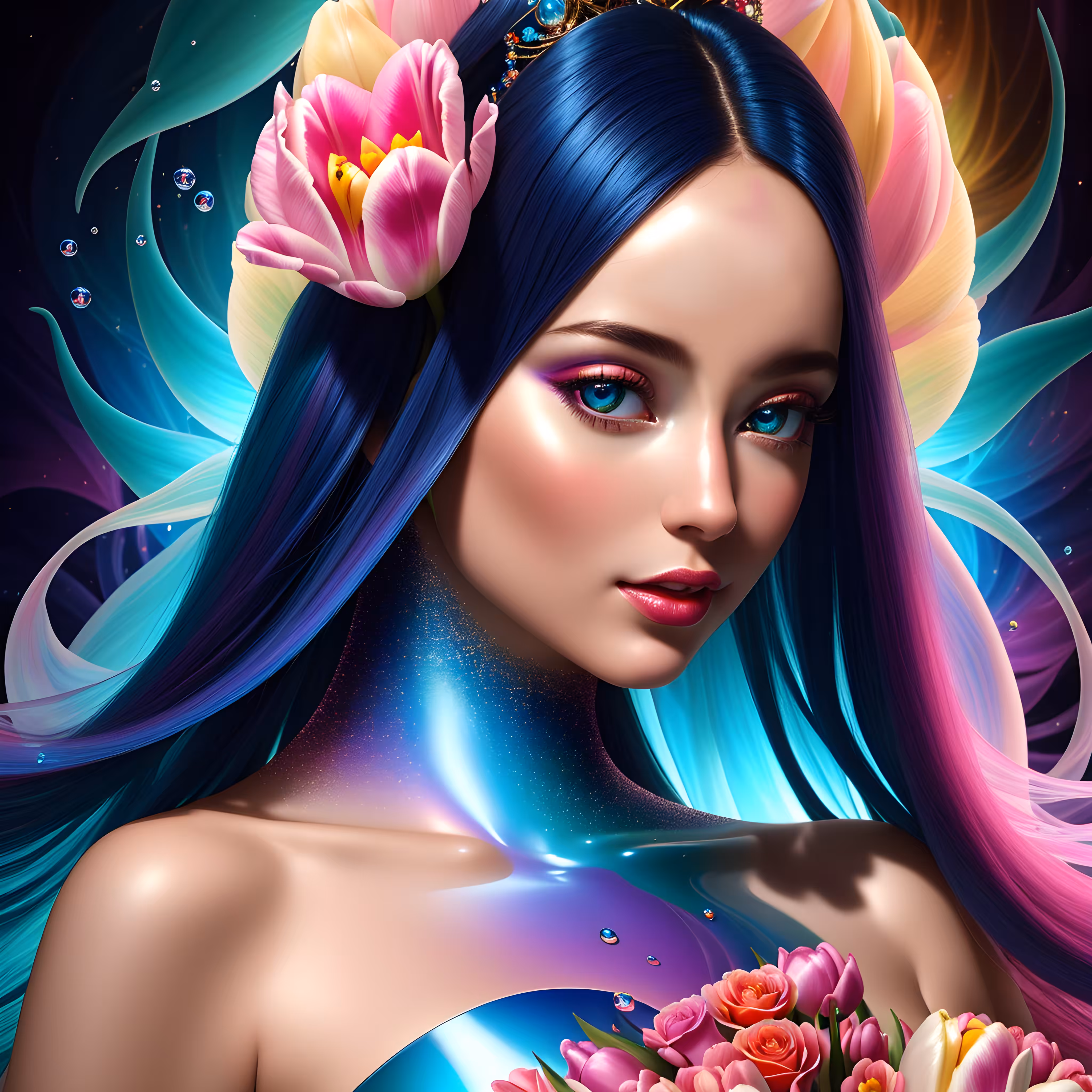 "Blossom Dreams" 24 🌿🌸🌹