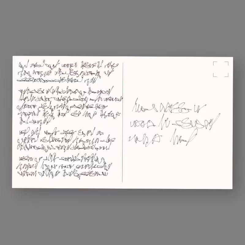 Unmailed Postcards #16