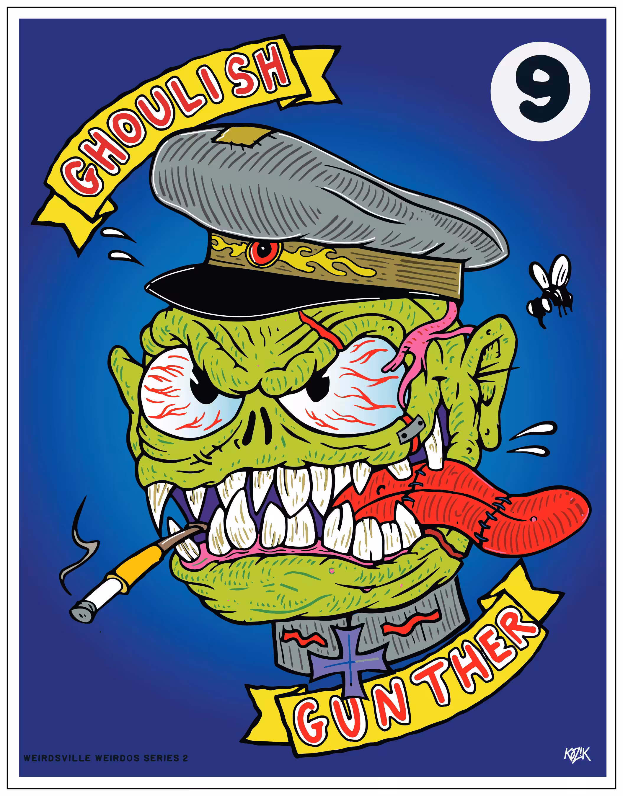 Weirdsville Weirdos Series 2: Ghoulish Gunther 9/12