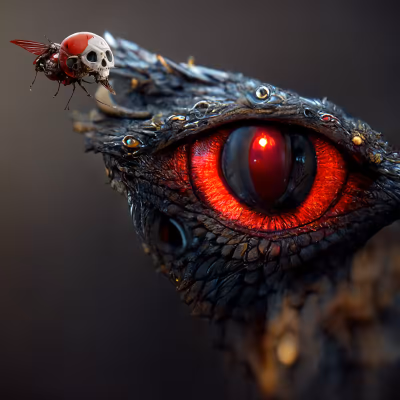 AI Eyes and Insect #6