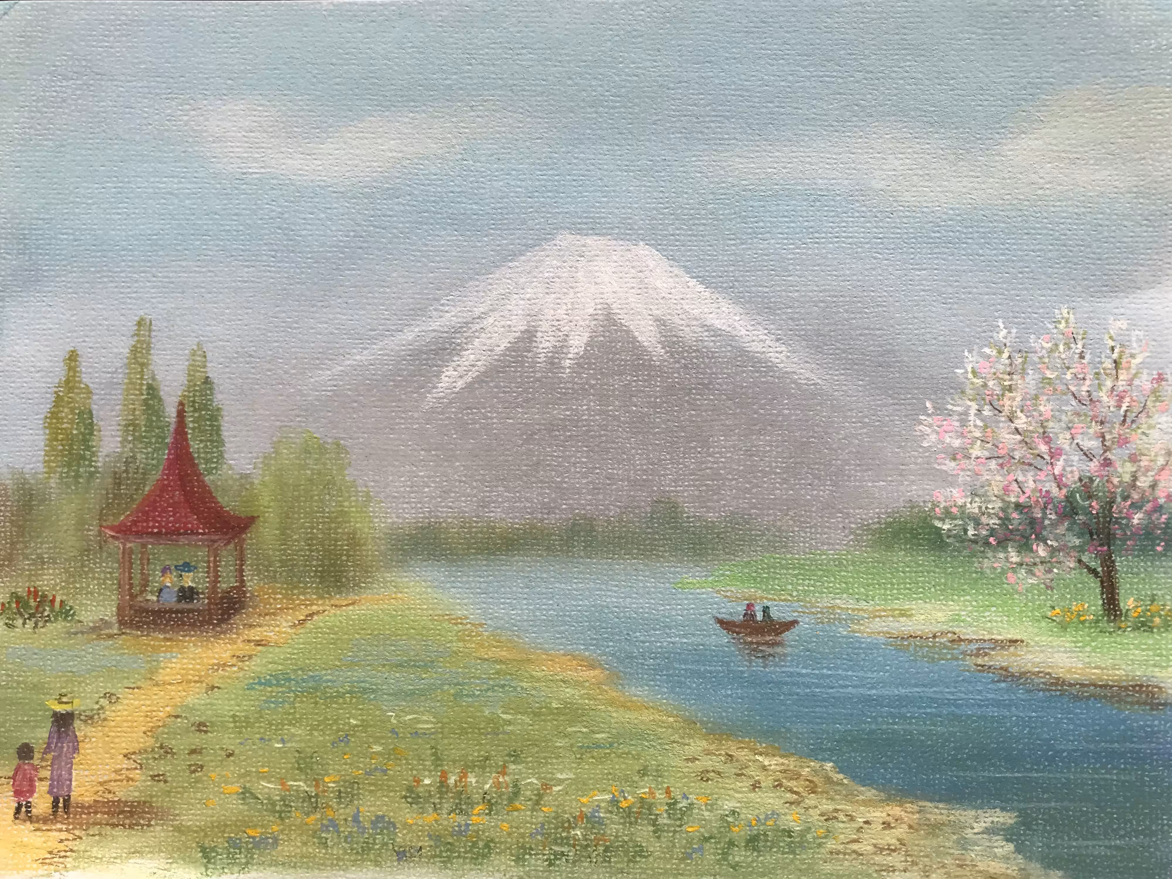 Spring...Fuji...