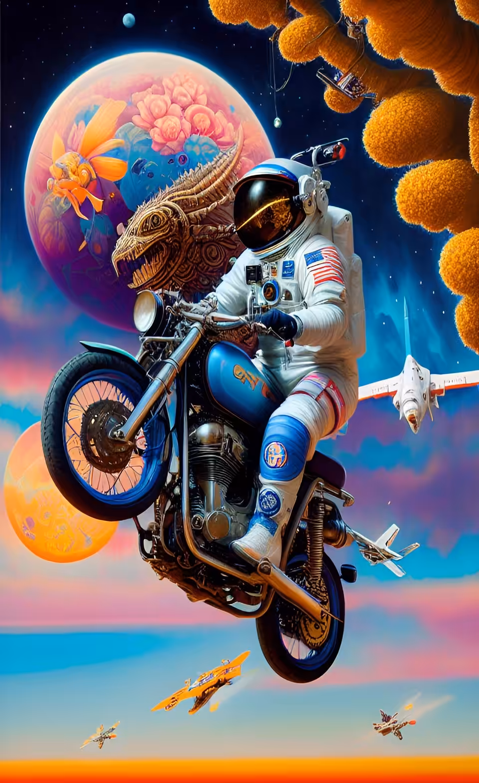 The Astronaut in the Sky