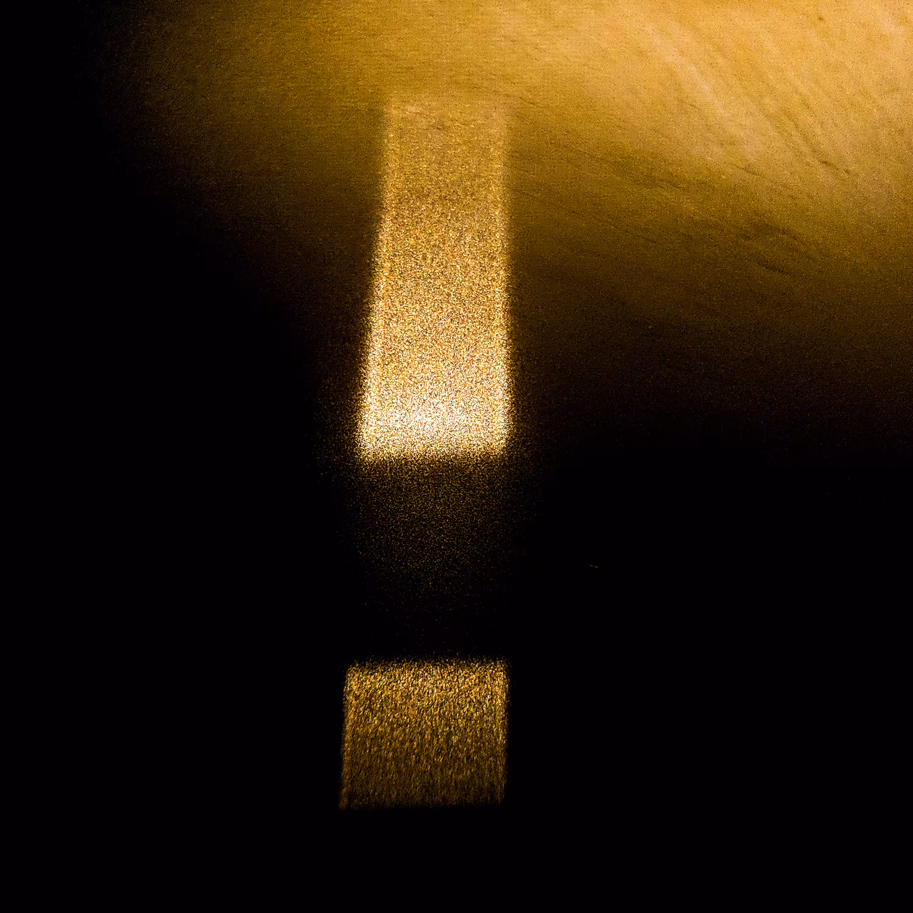 BRIGHT GOLD RECTANGLE