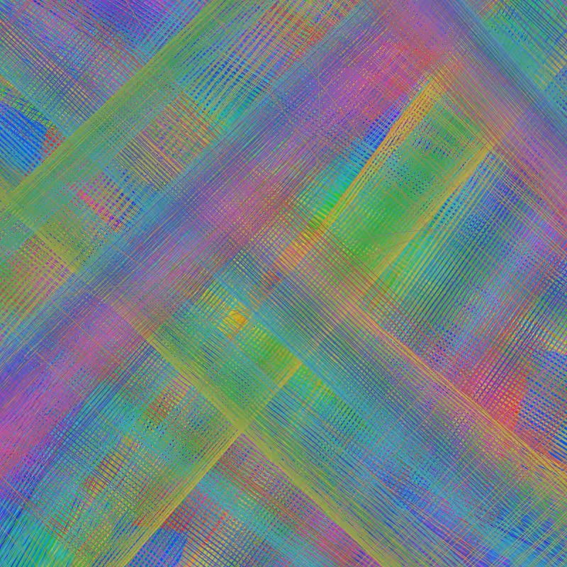 Fibonacci Rainbow Spirals 16 #2