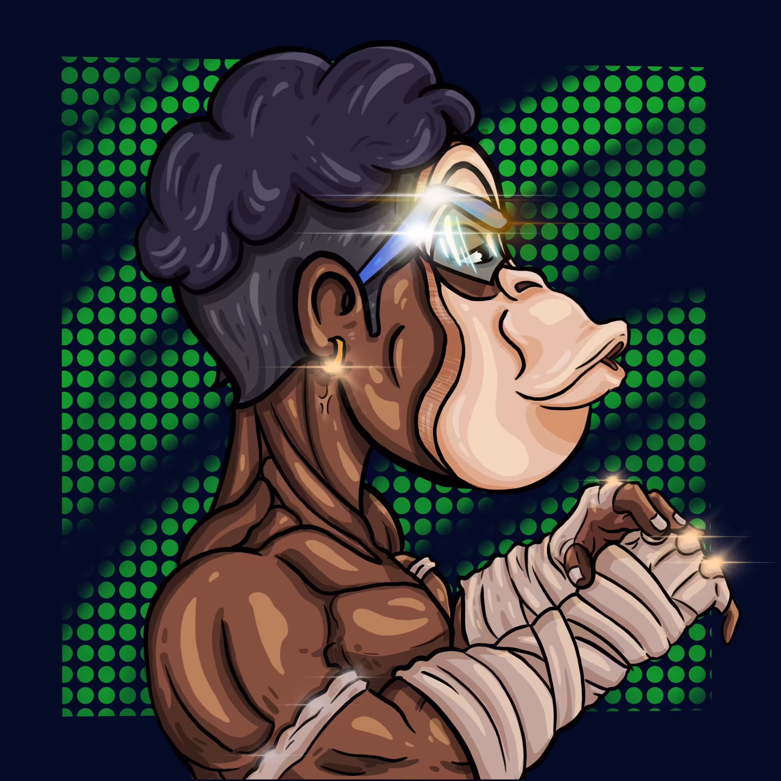 Monkey Mask # 07
