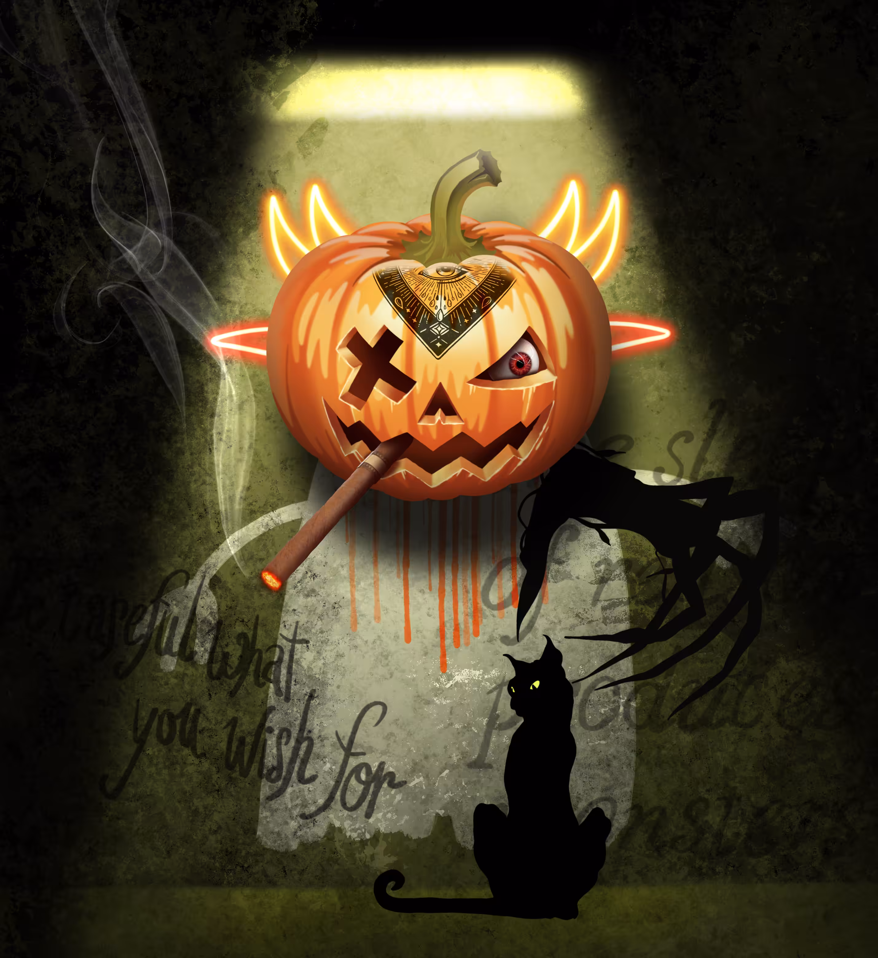 Halloween Special humanoid ( overhead projector )