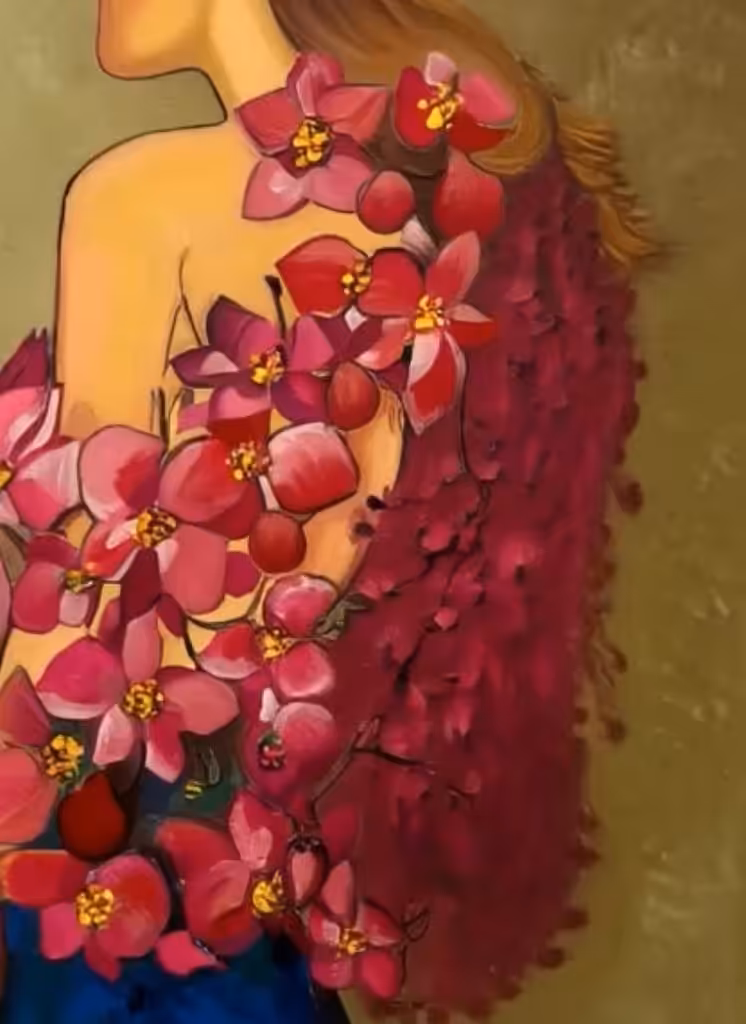 "Growth of Ethereal Blossoms"