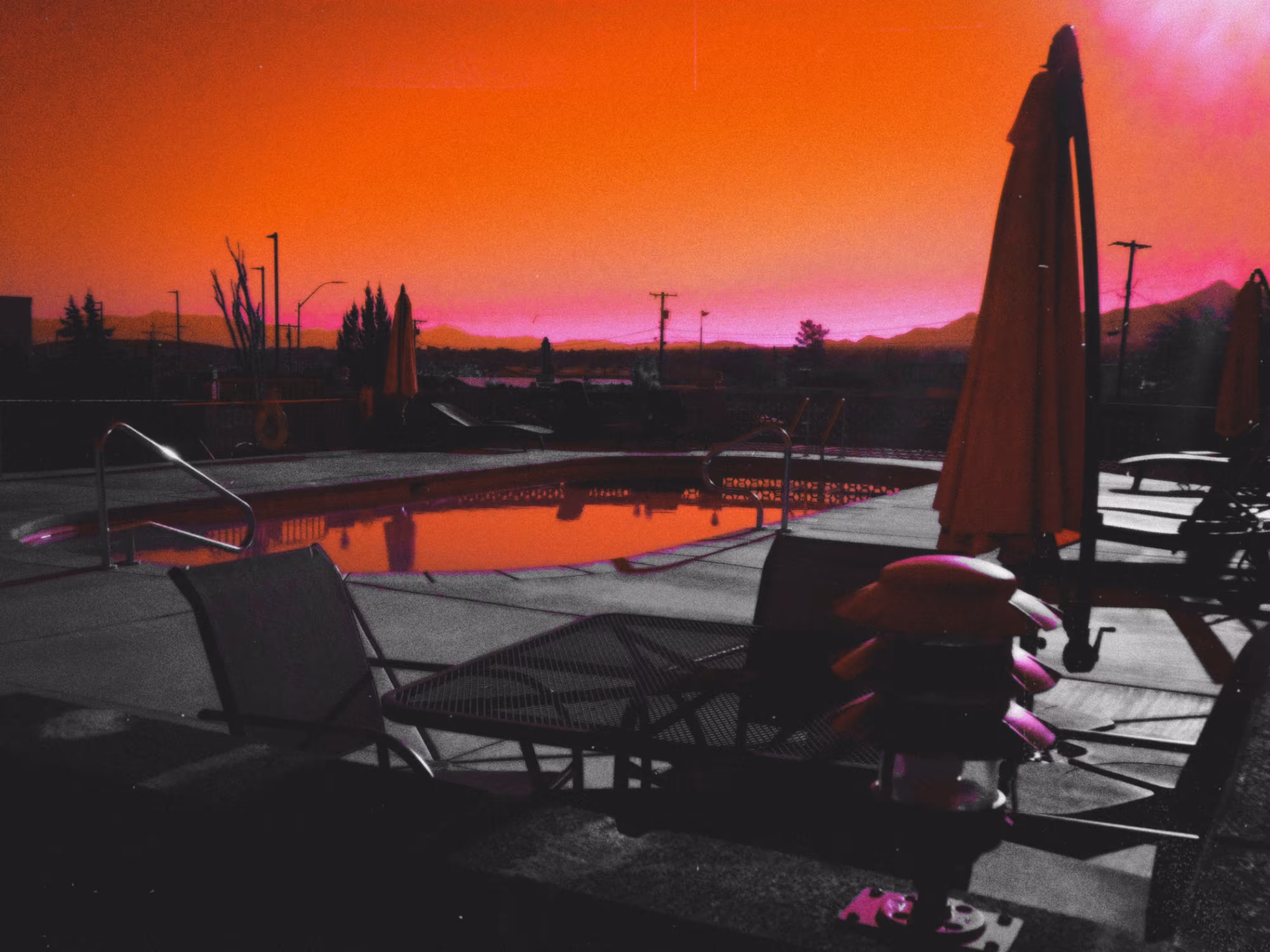 Pool day on Mars