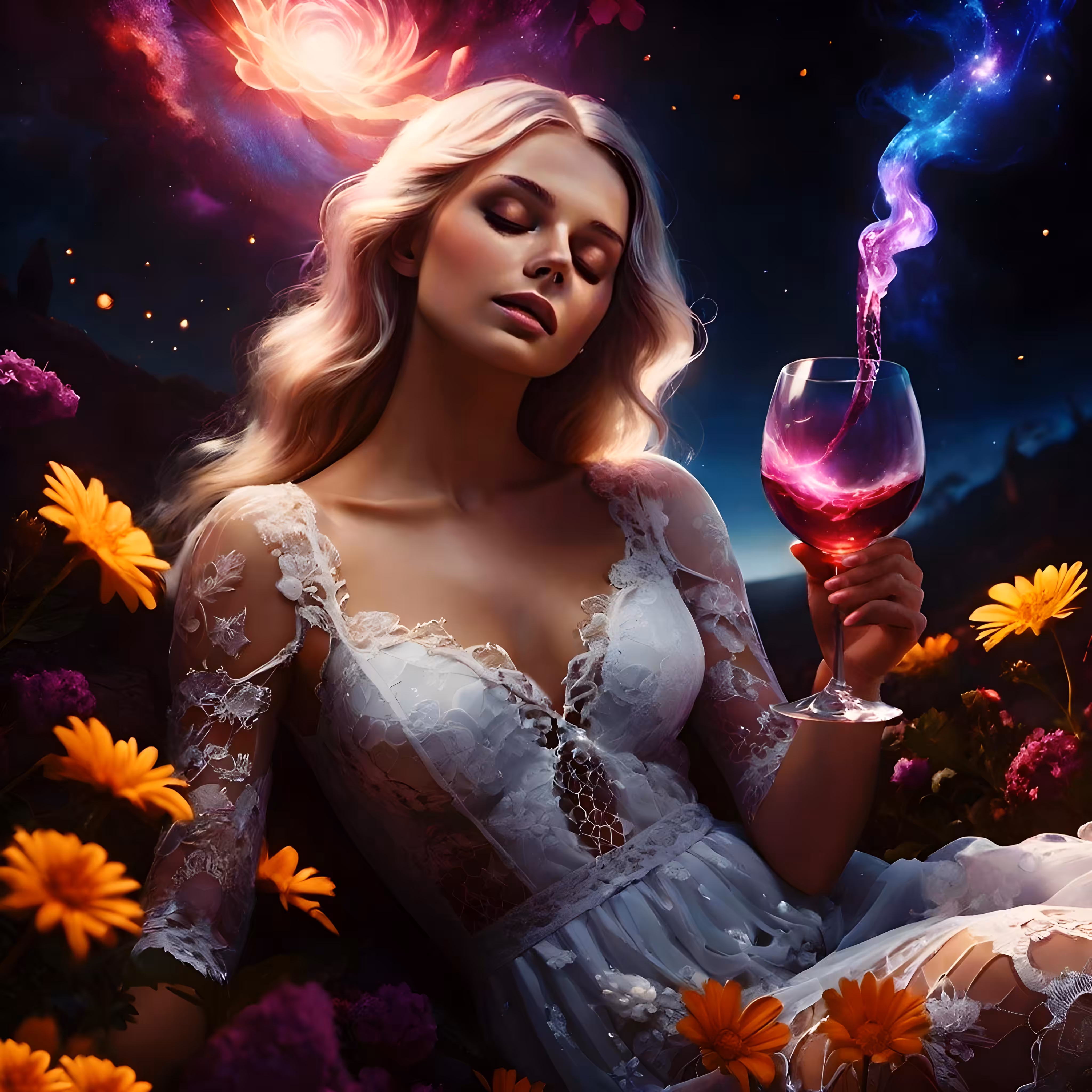 Sipping from the Cup of Spiritual Wine: Embarking on the Journey of Wonder and Surrender. 