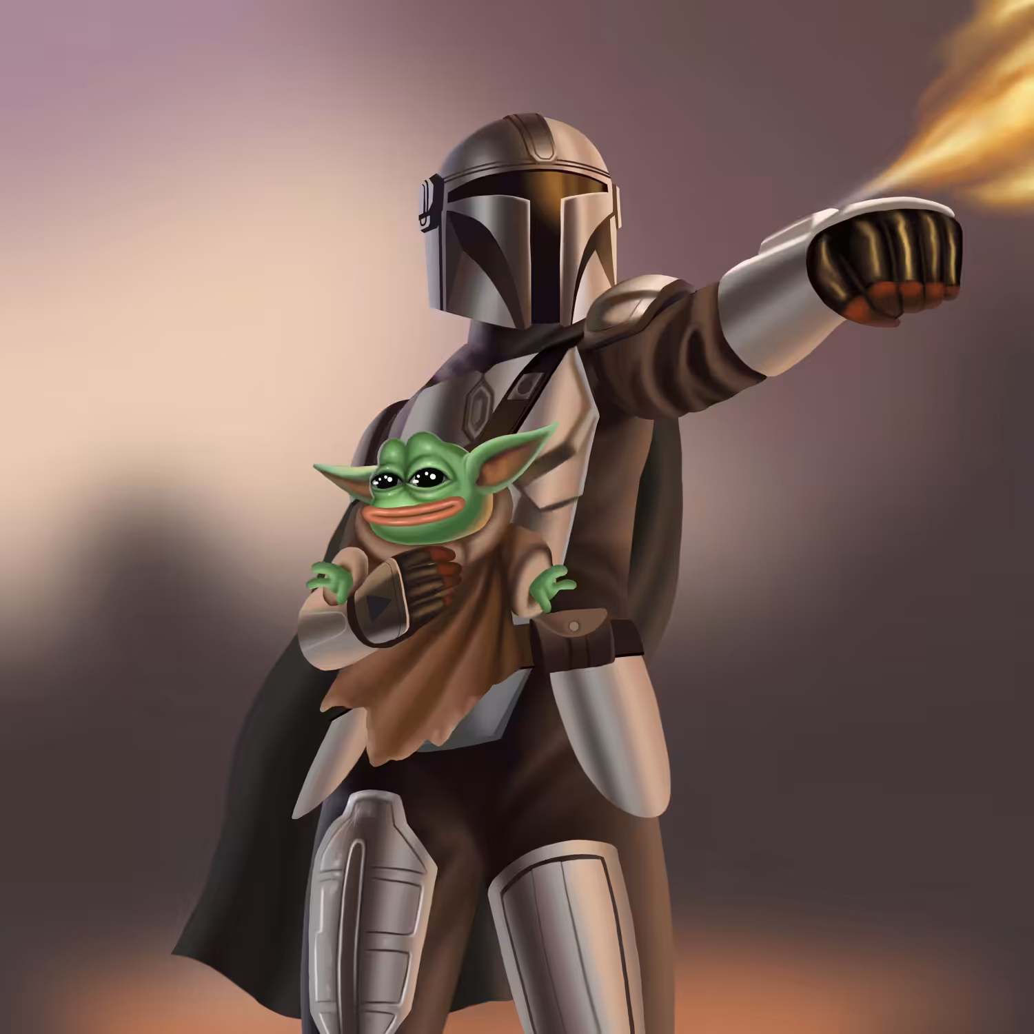 MANDALORIAN PEPE