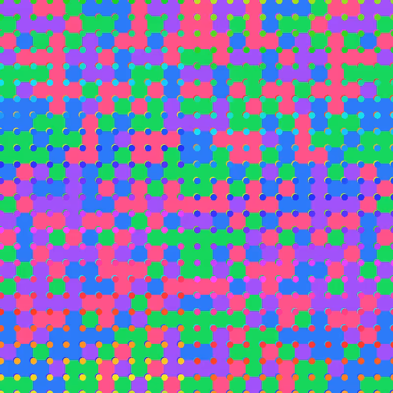 Squares and dots #37