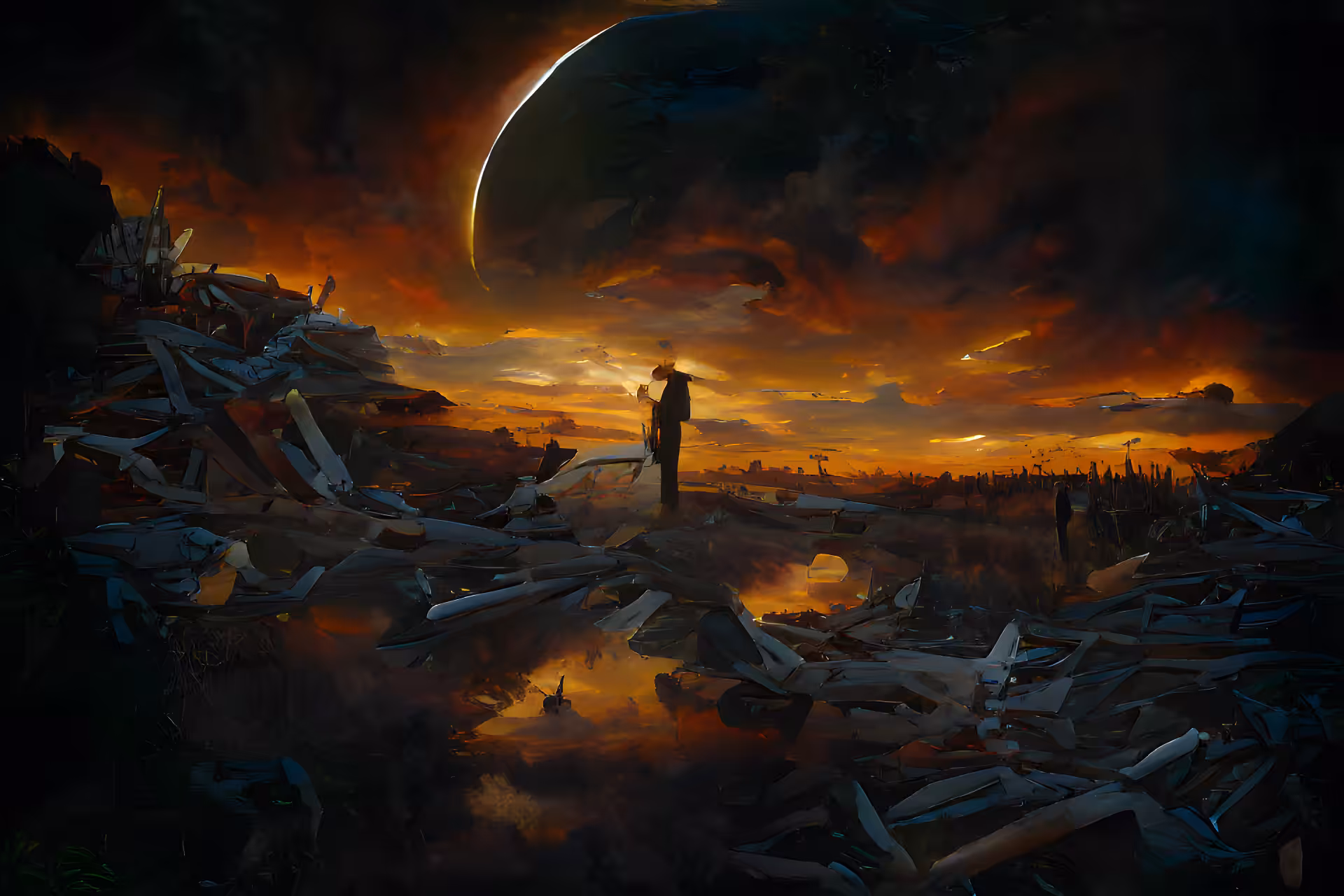 The last sunset