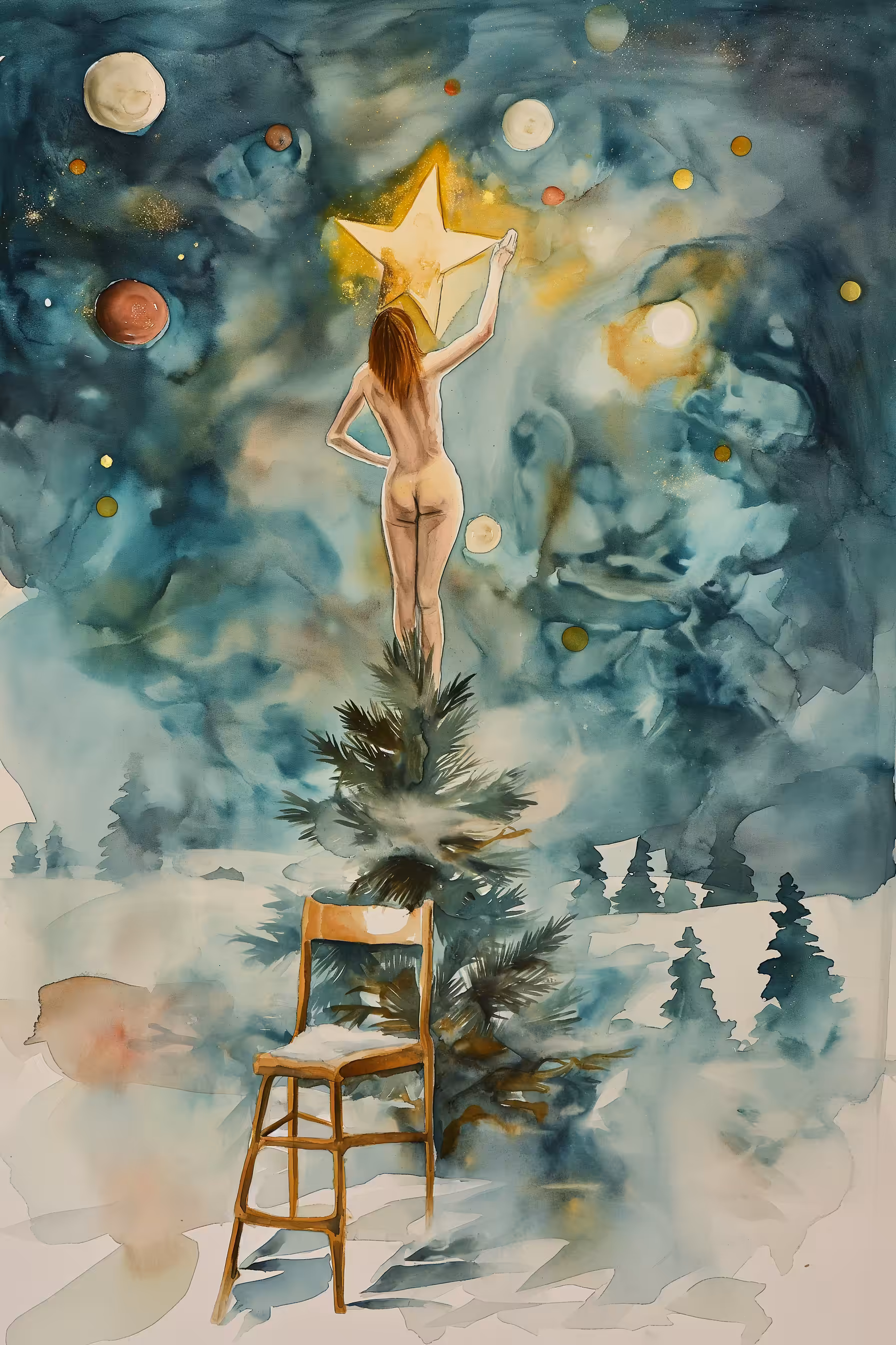 Christmas trees: Magic for the New Year