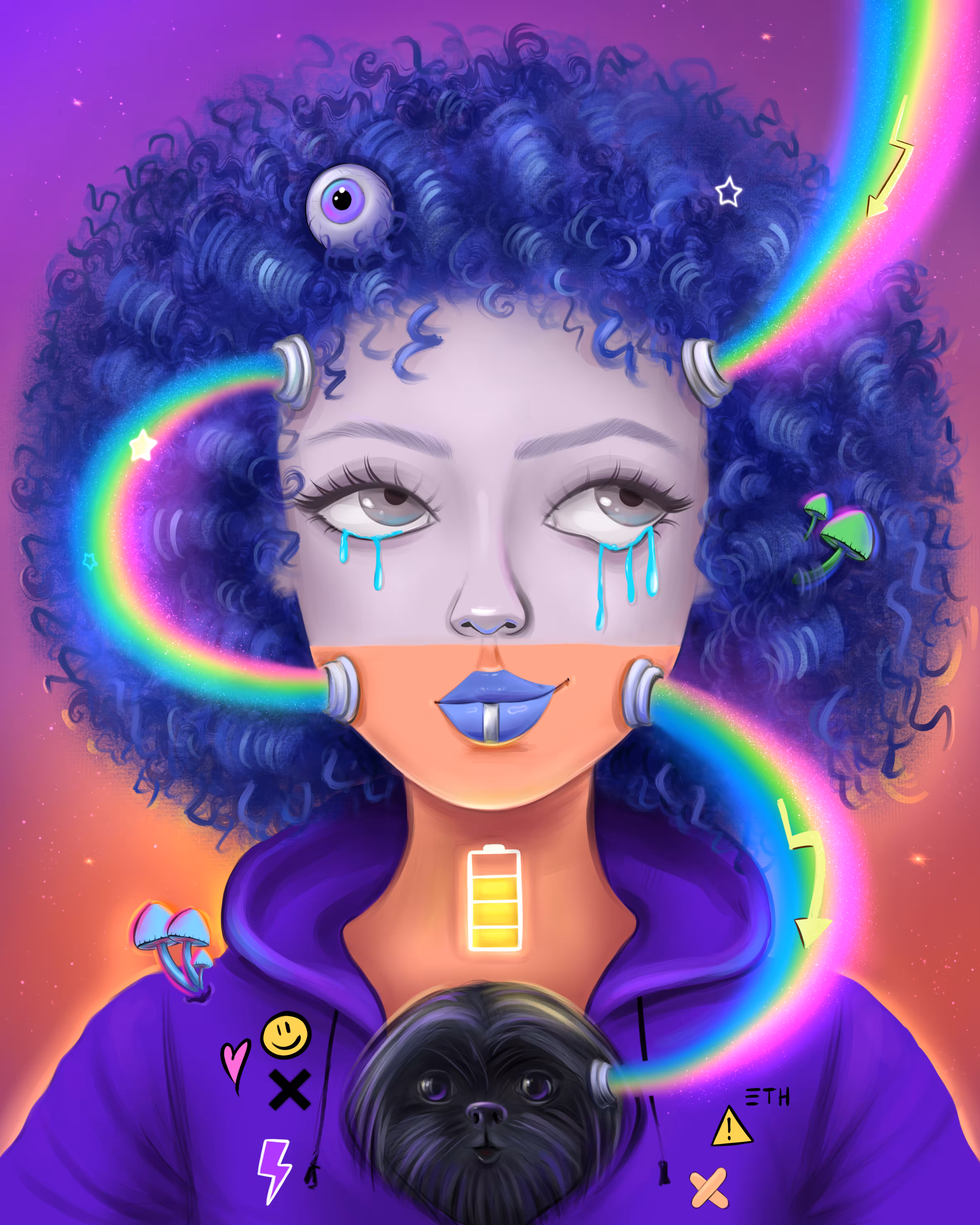 Rainbow inside