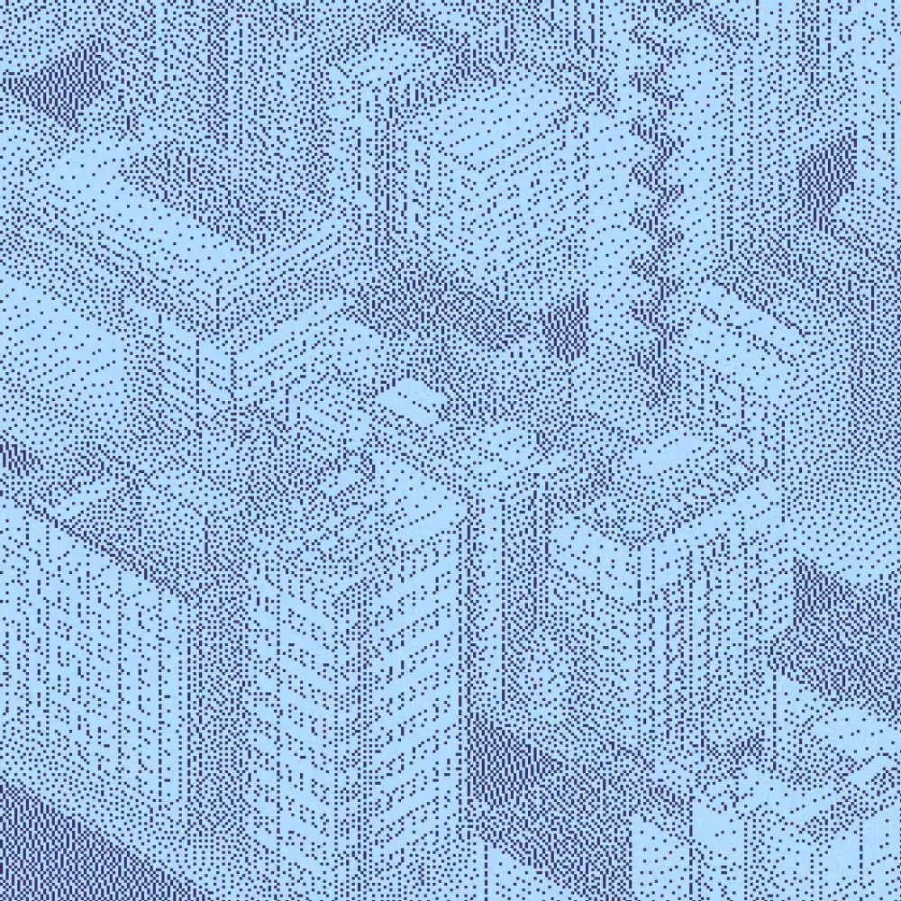 Pointillism: Tokyo #62