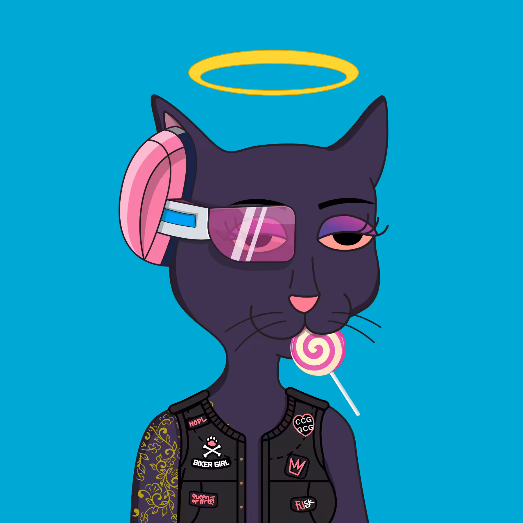 Girl Cat #65