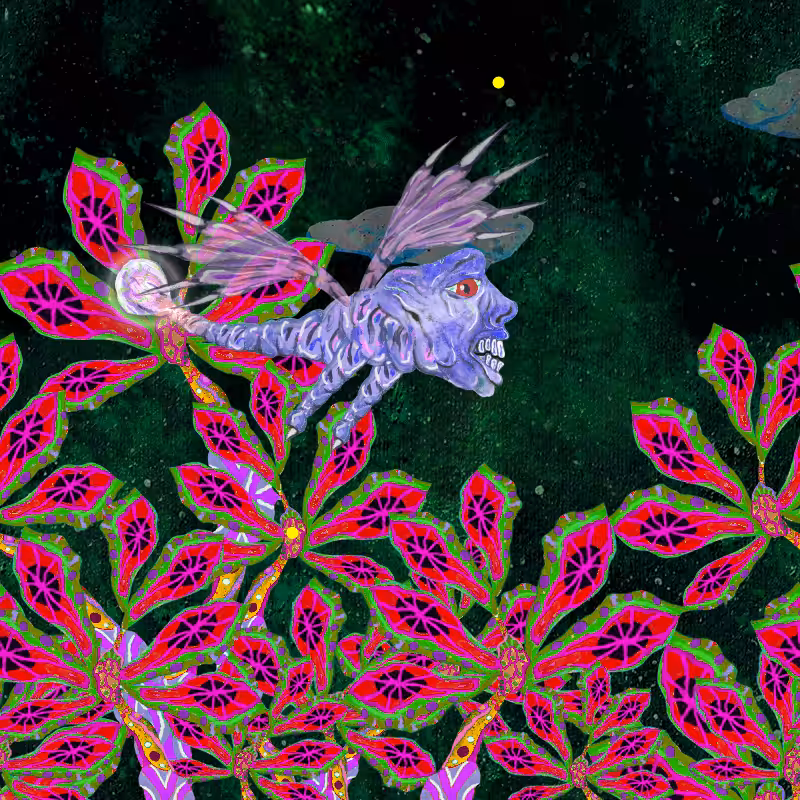 Fireflies and Flower Gardens #154