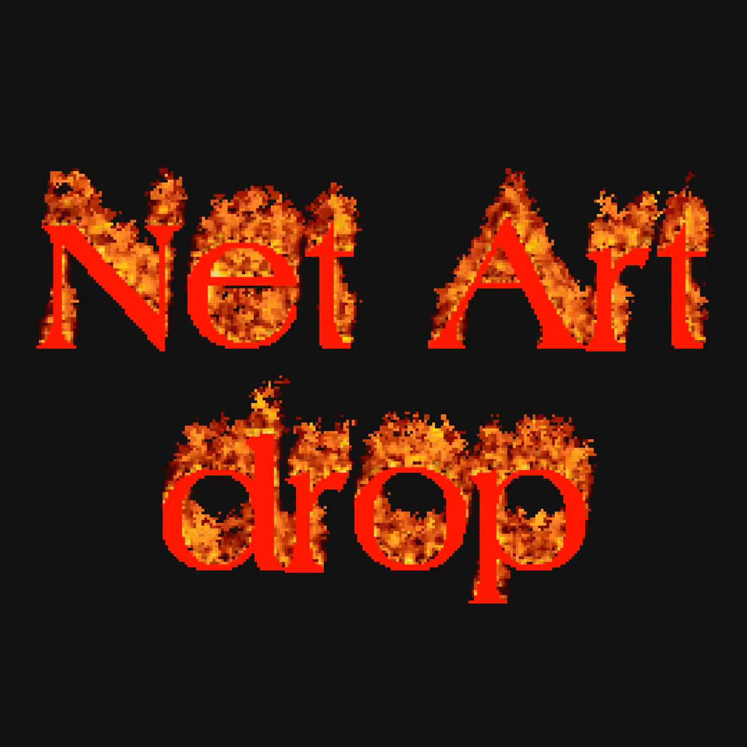 Net Art drop