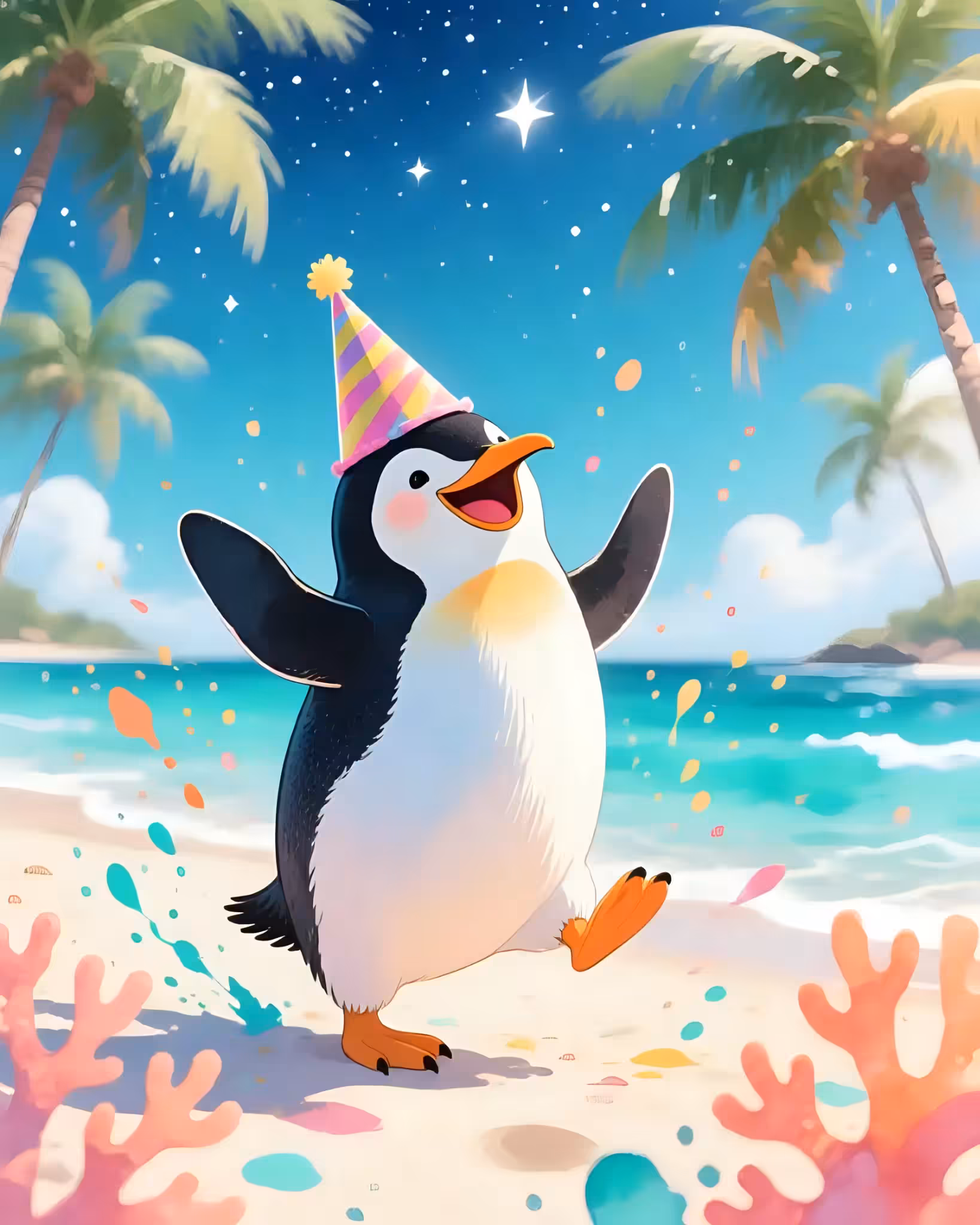 The party penguin 