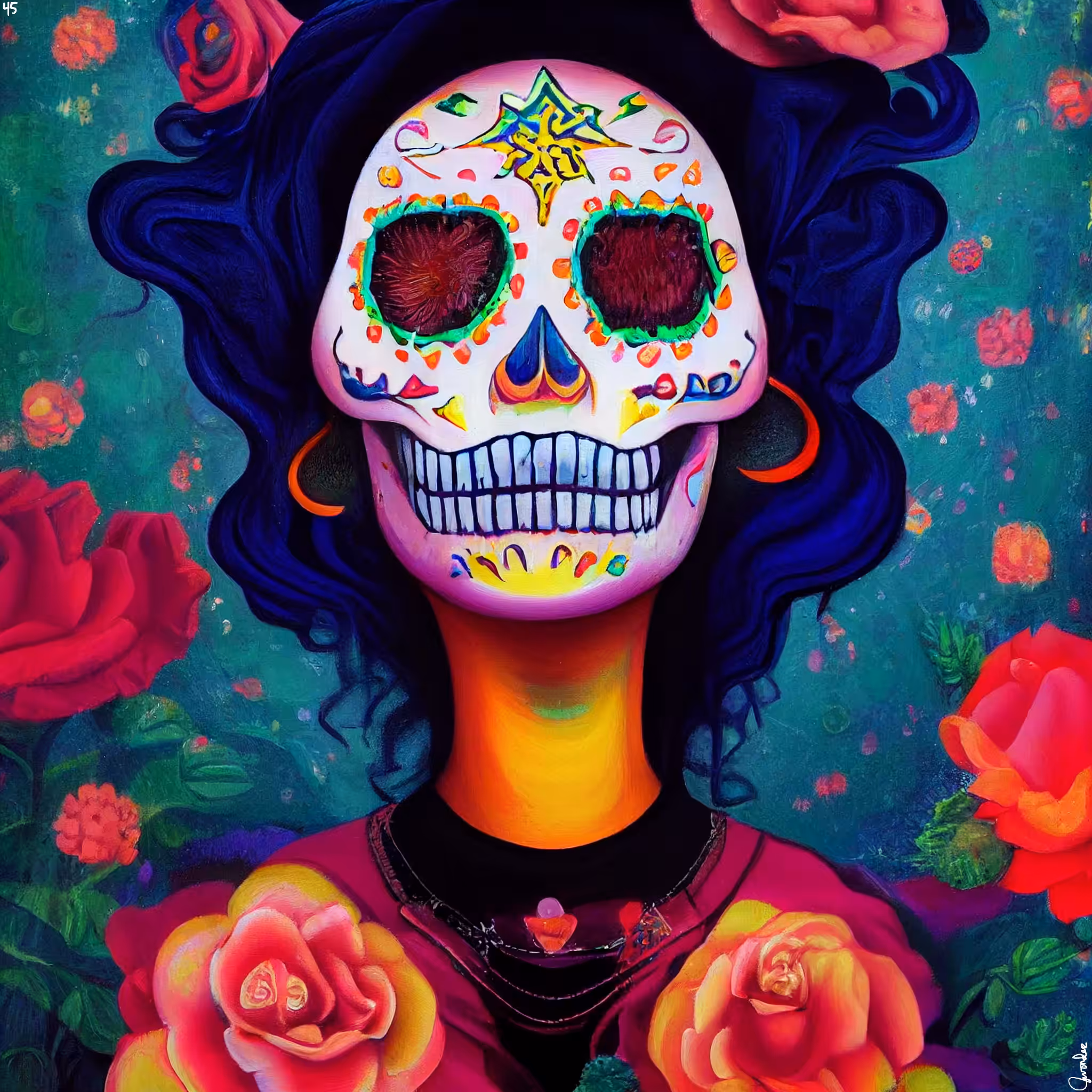 sugar skull #45