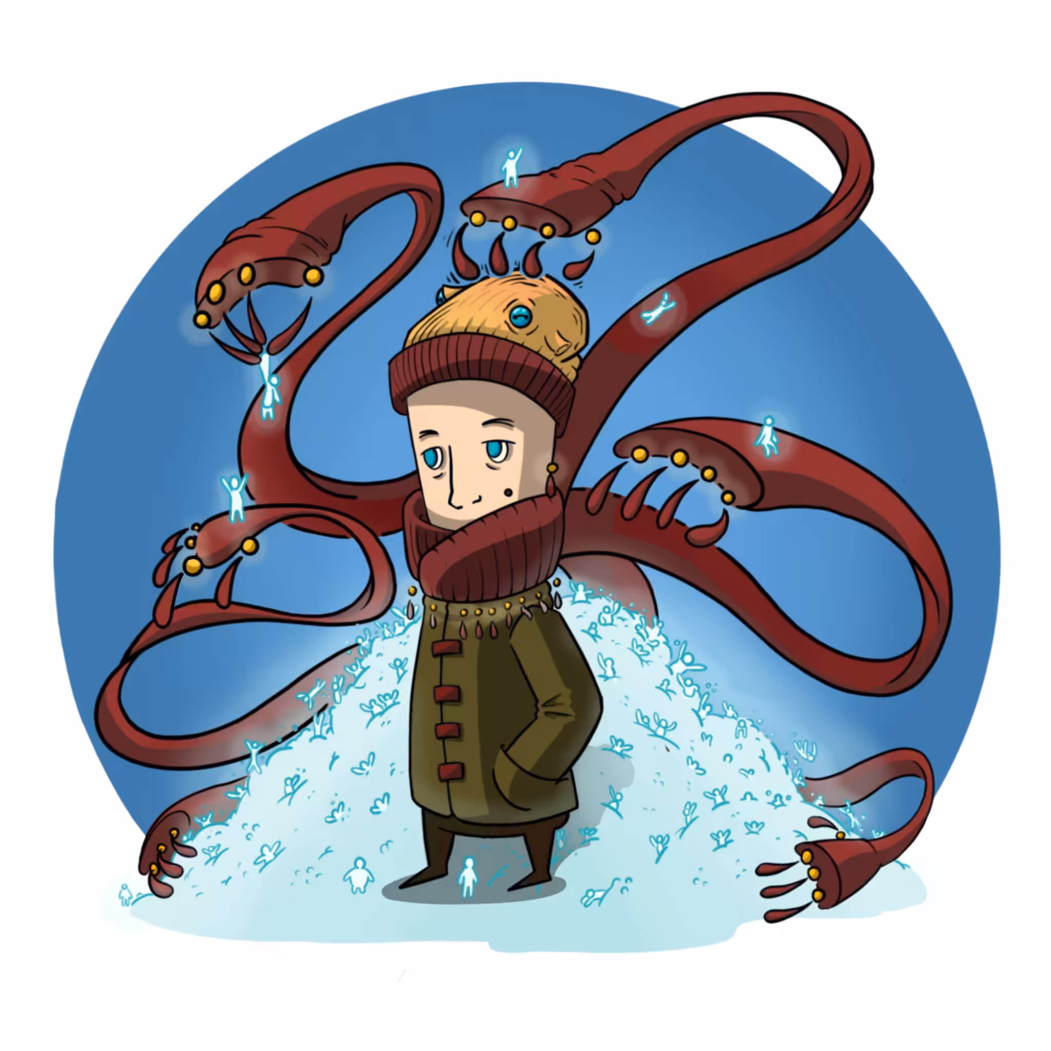 Billy and the Octopus Beanie