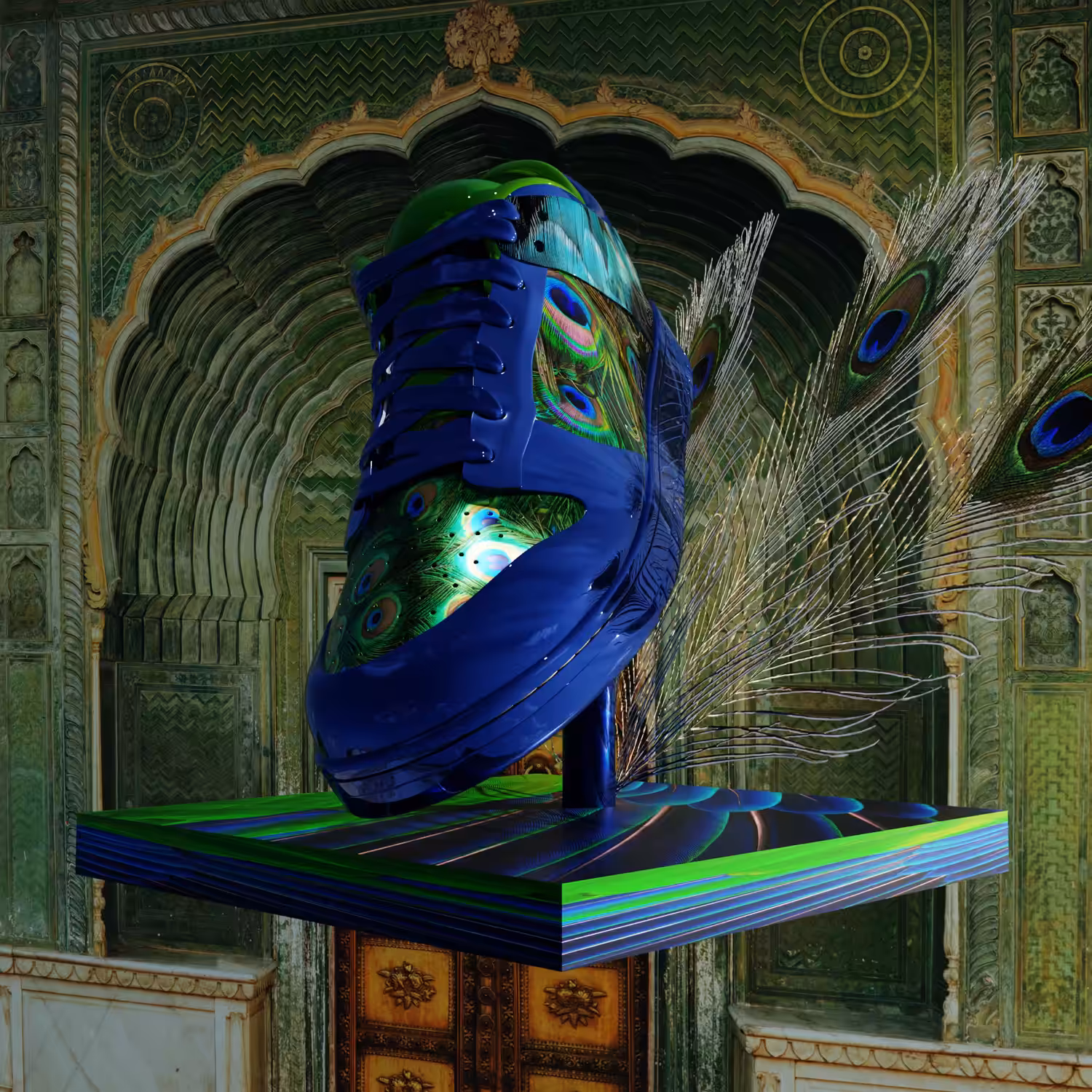 Sneakers in the Metaverse: Peacock 