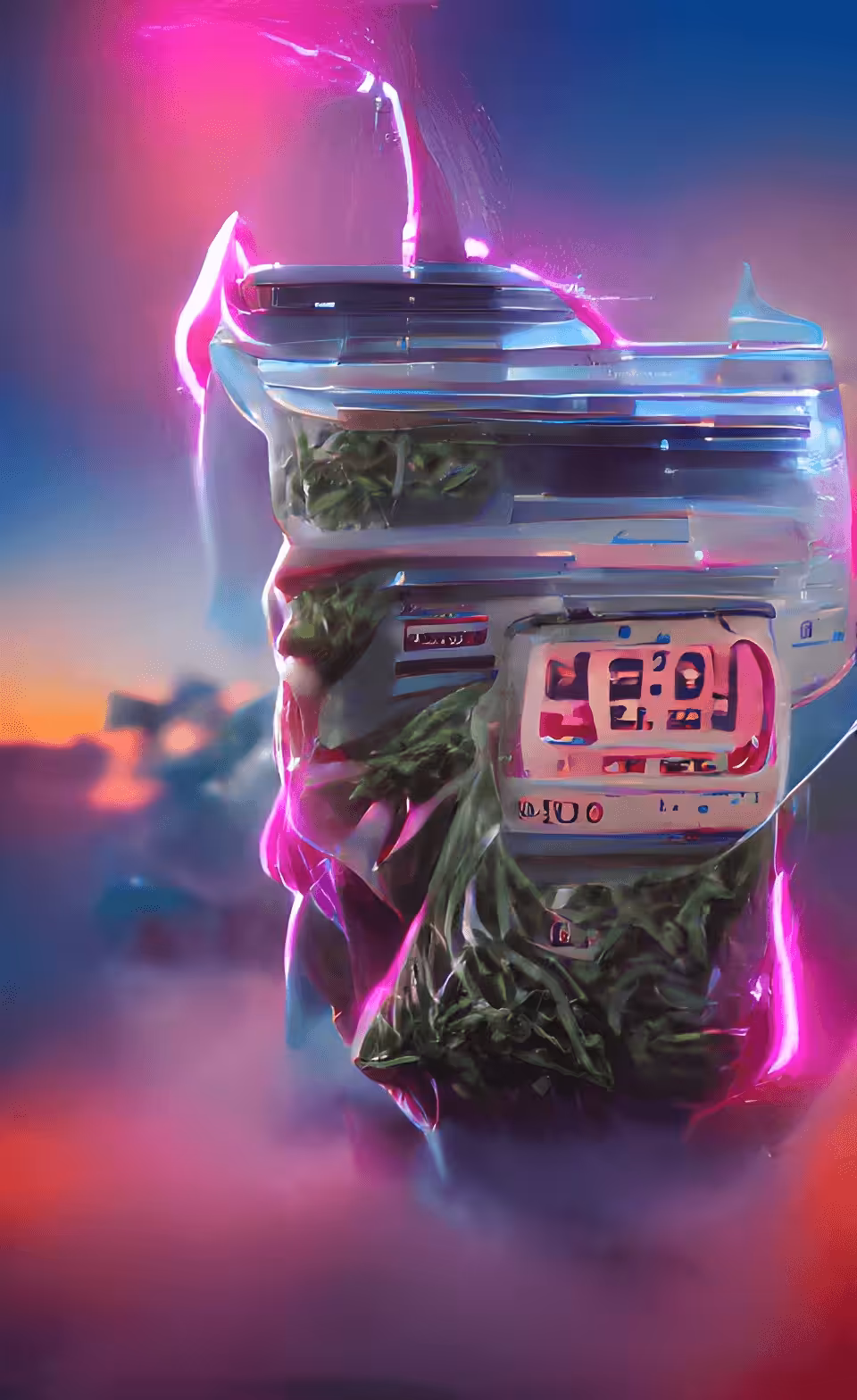 AI Art - JAR of Pot