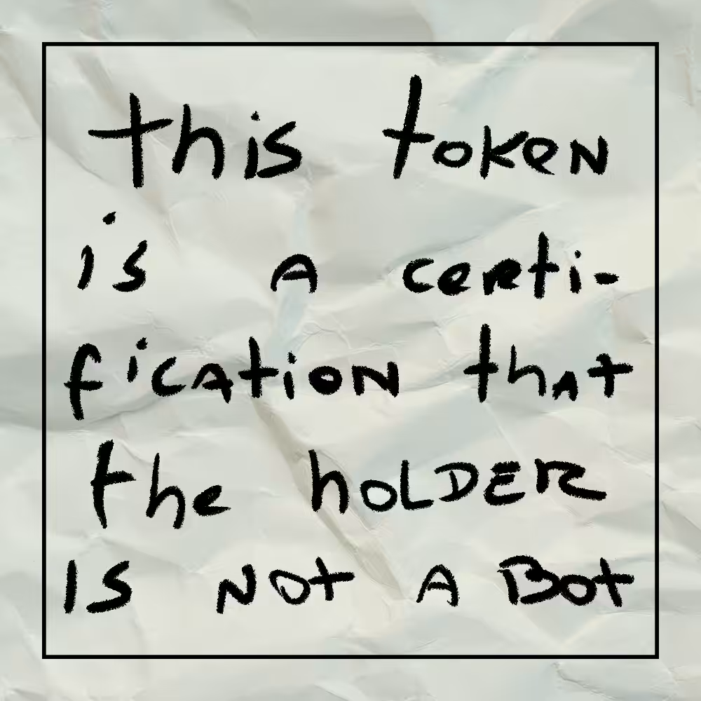 NFToken Digital Certification