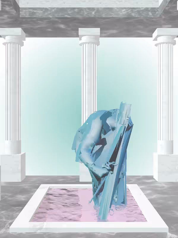 HeavenComputer: The Sneaky Aqua Green Man #5259