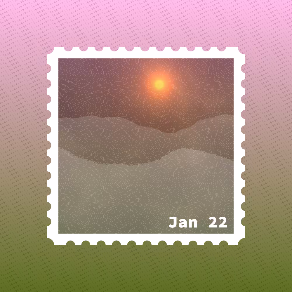 January 2022 stamp #14