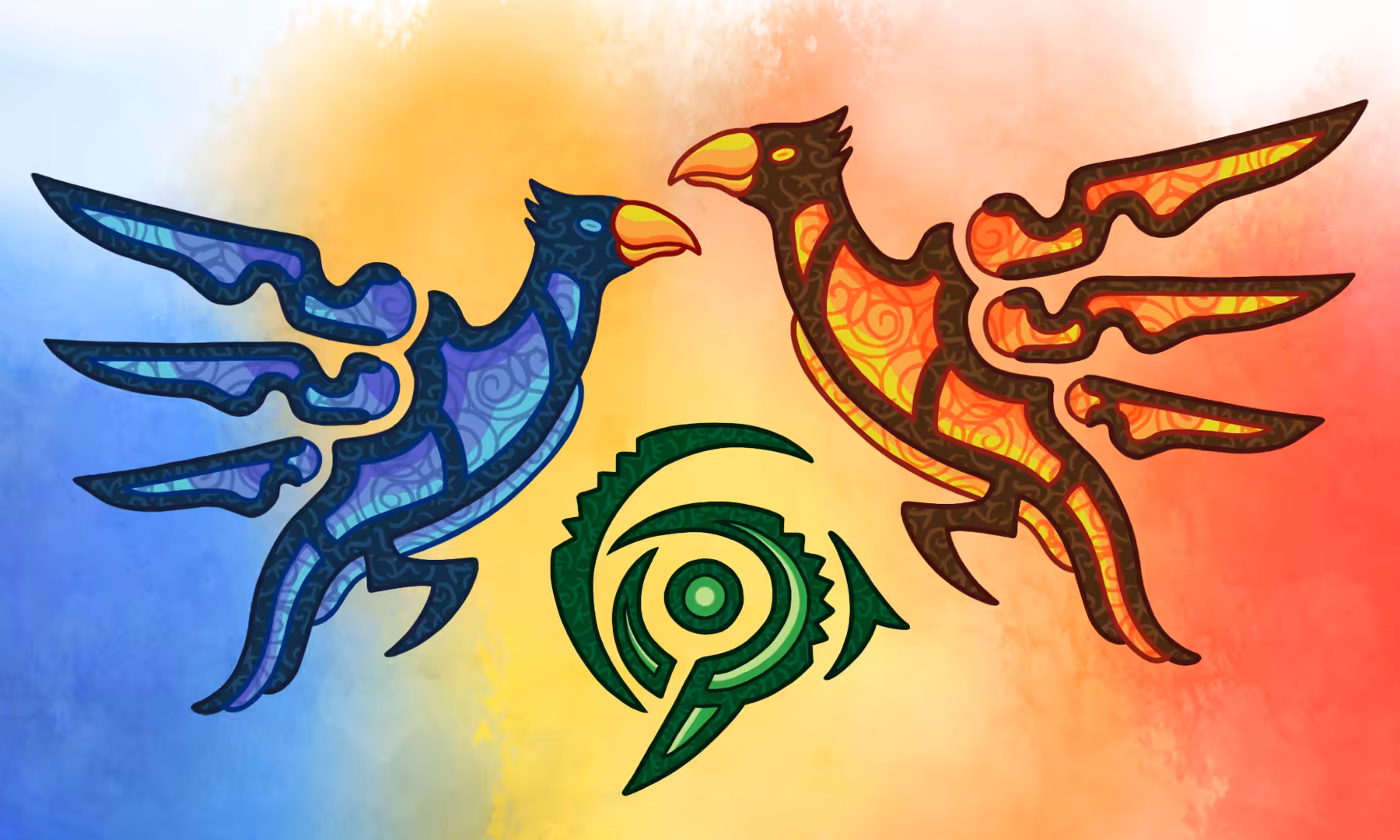Lovebirds of Paradise